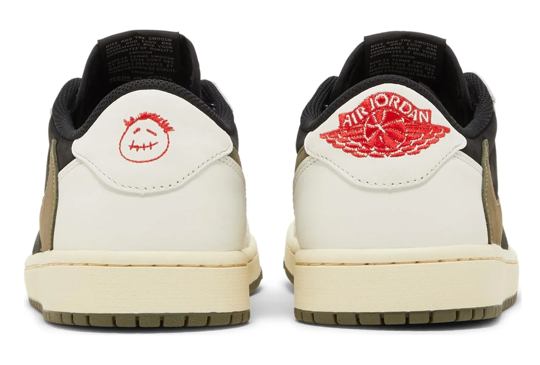 Jordan 1 Retro Low OG SP Travis Scott Olive - NeoLux