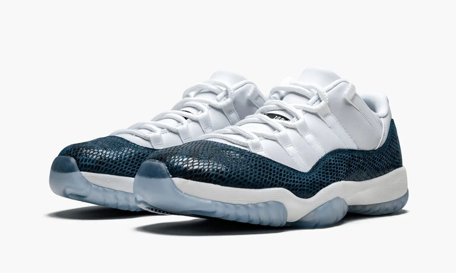 JORDAN 11 RETRO LOW Blue Snakeskin - NeoLux