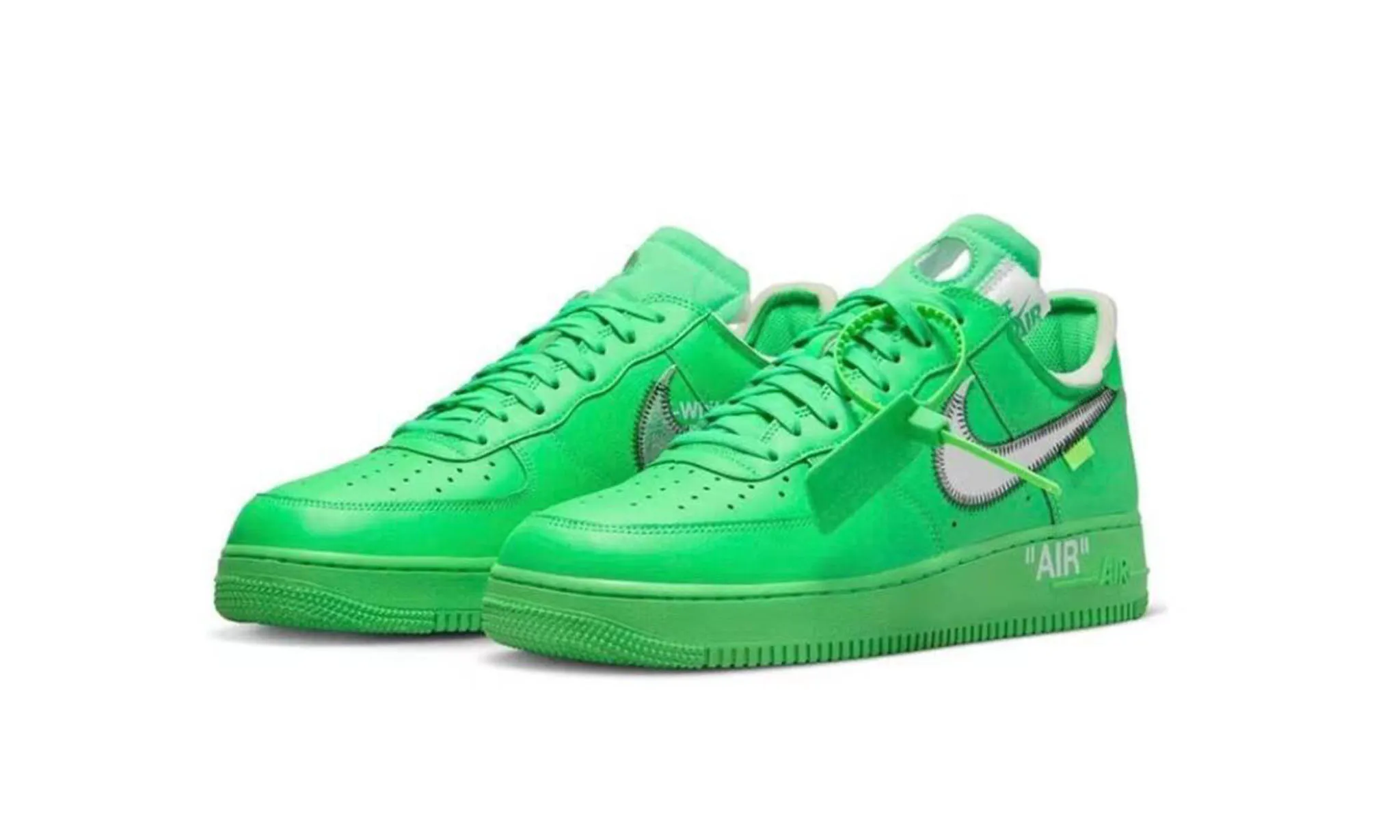 Nike Air Force 1 Low Off White Light Green Spark - NeoLux