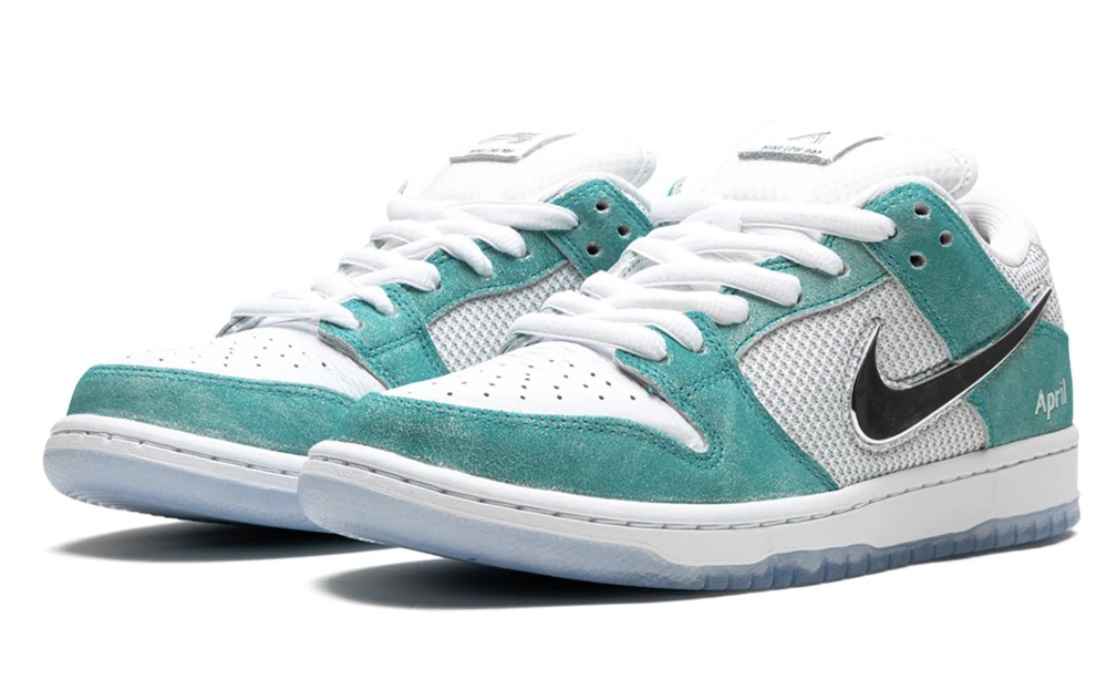 April Skateboards x Nike Dunk Low SB Turbo Green - NeoLux