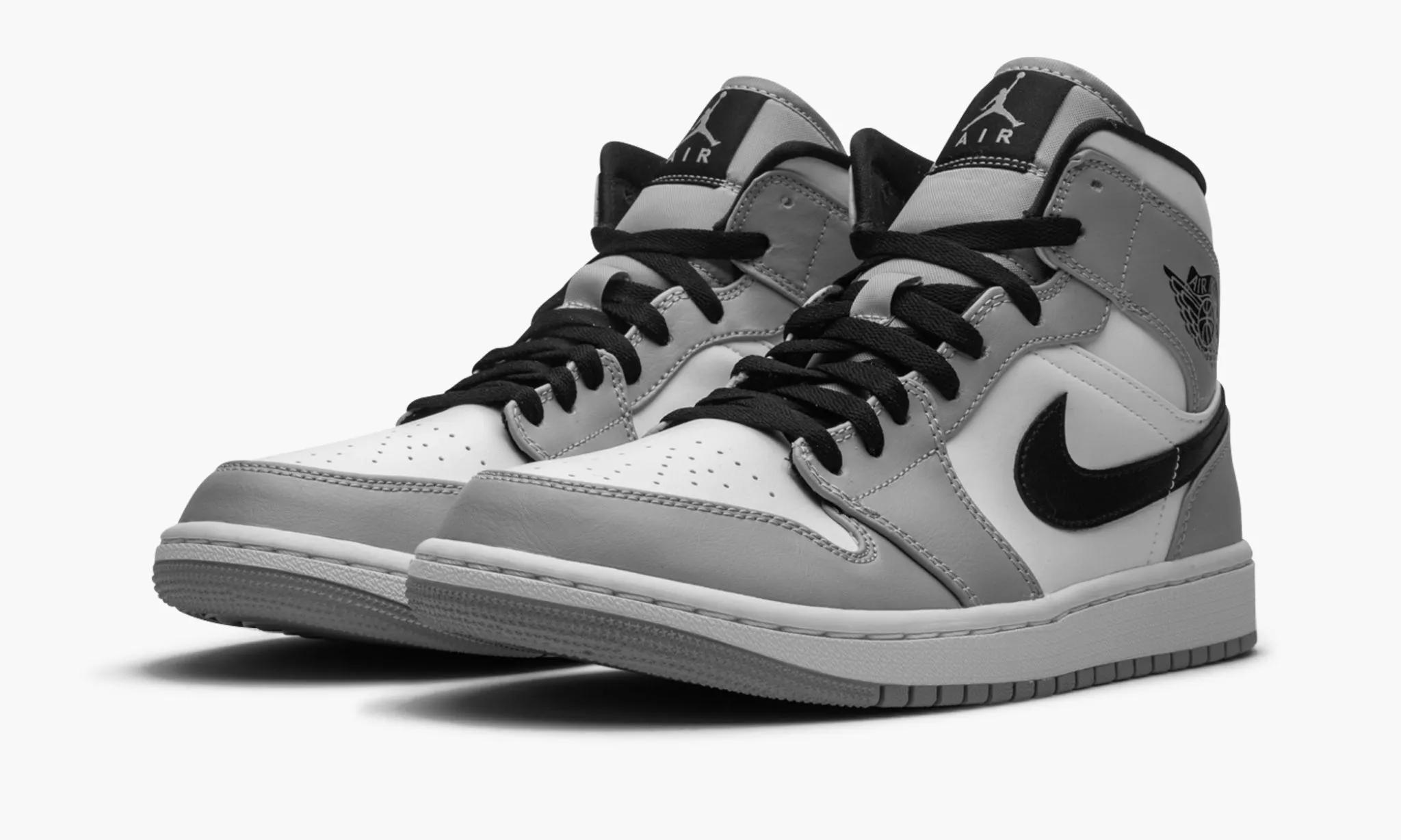 JORDAN 1 MID Smoke Grey - NeoLux