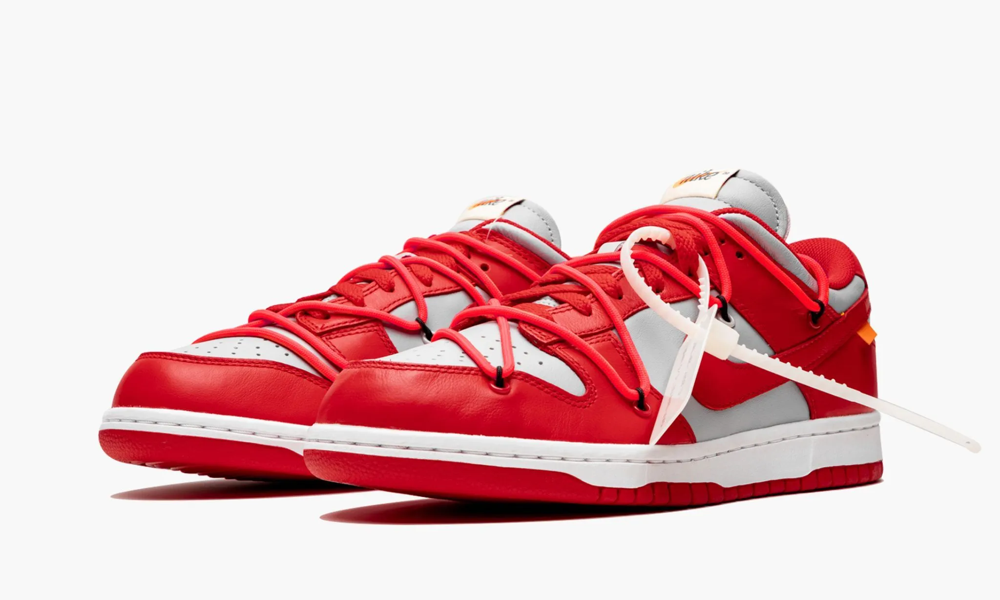 NIKE X OFF WHITE DUNK LOW Off White University Red - NeoLux