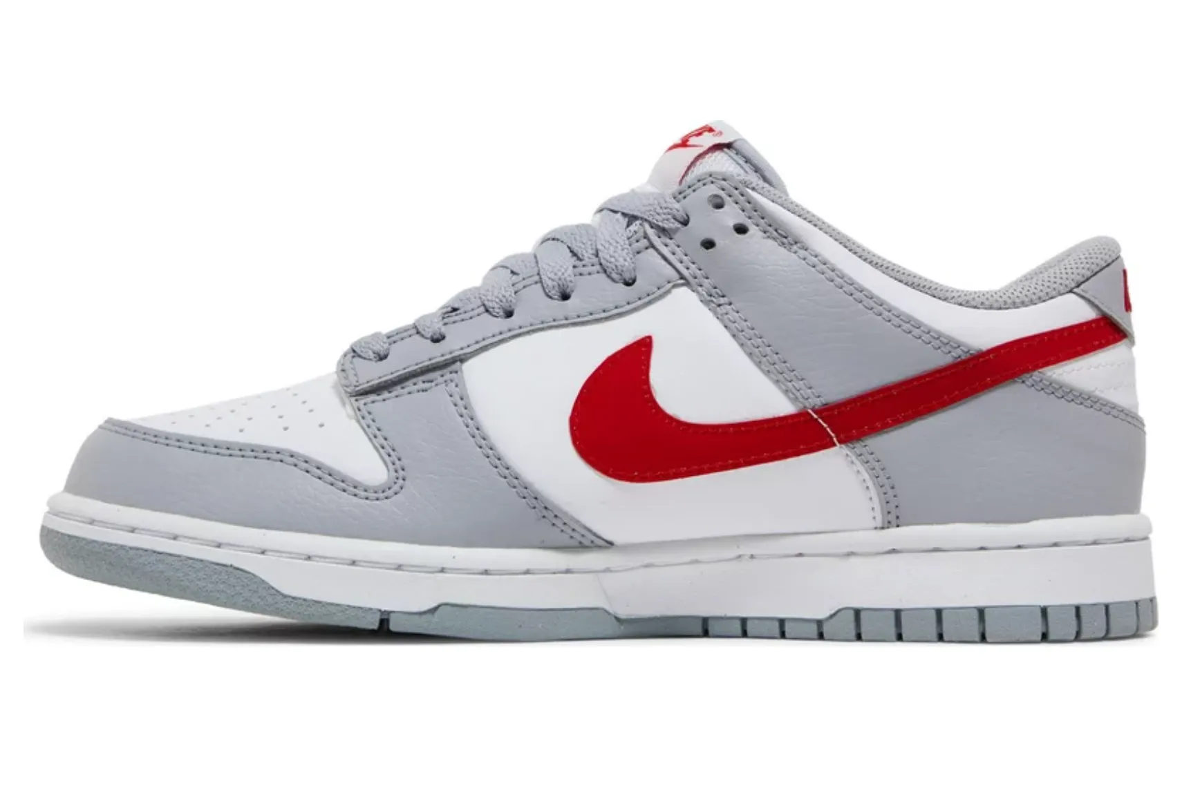 NIKE DUNK LOW GS Grey Red - NeoLux
