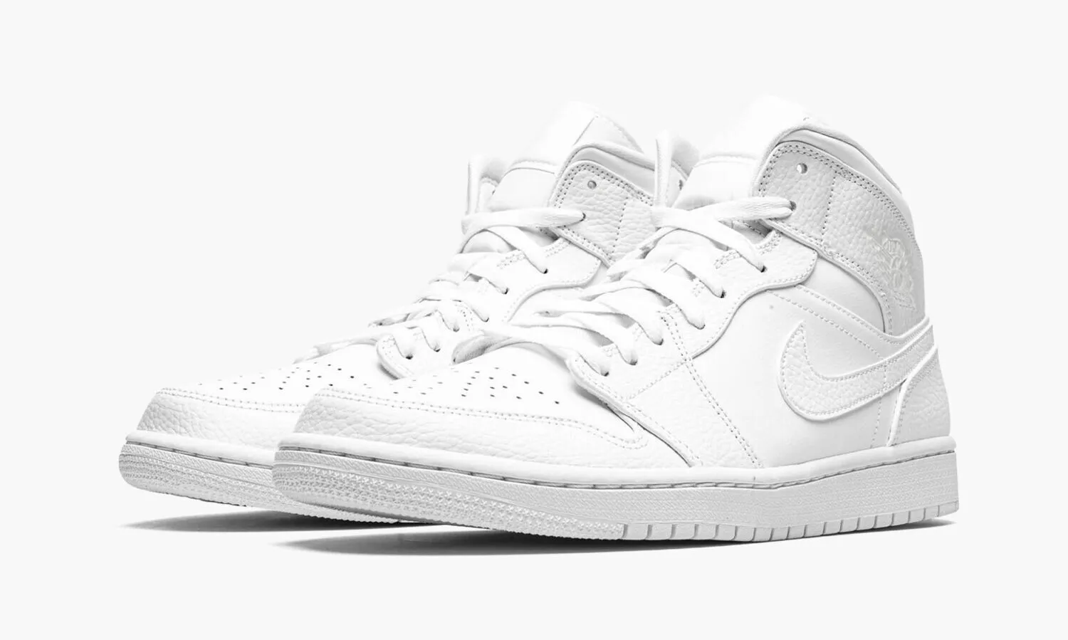 JORDAN 1 MID Triple White - NeoLux