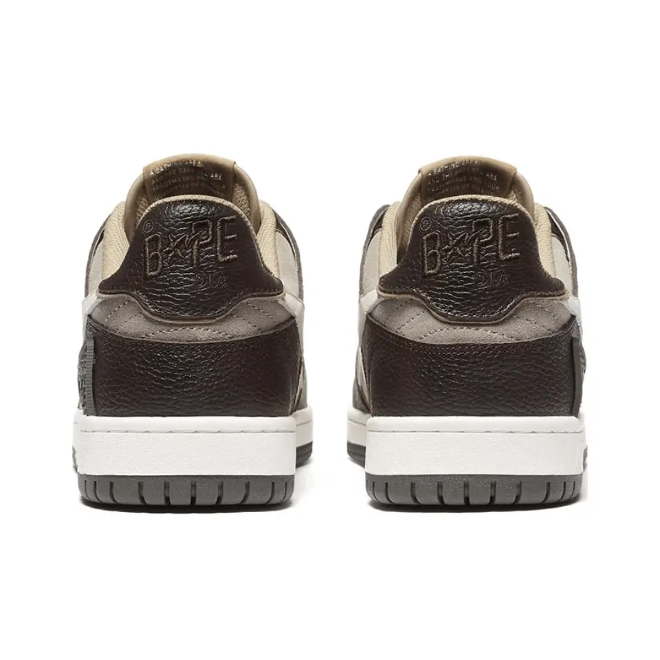 Bape SK8 Sta Brown Ivory - NeoLux