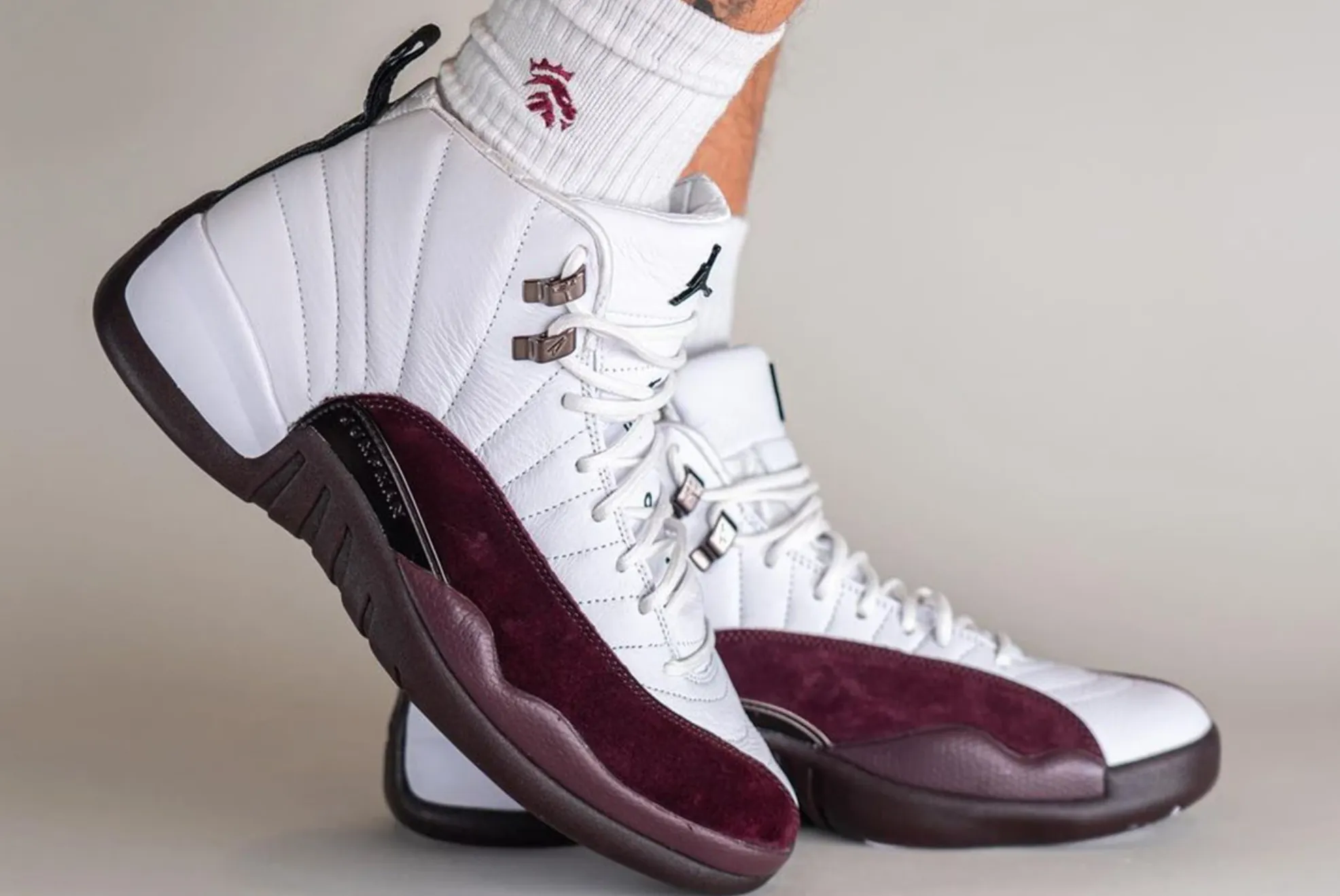 Jordan 12 x A Ma Maniére White - NeoLux