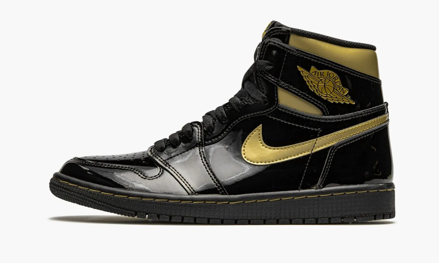 JORDAN 1 RETRO HIGH OG Black Metallic Gold - NeoLux