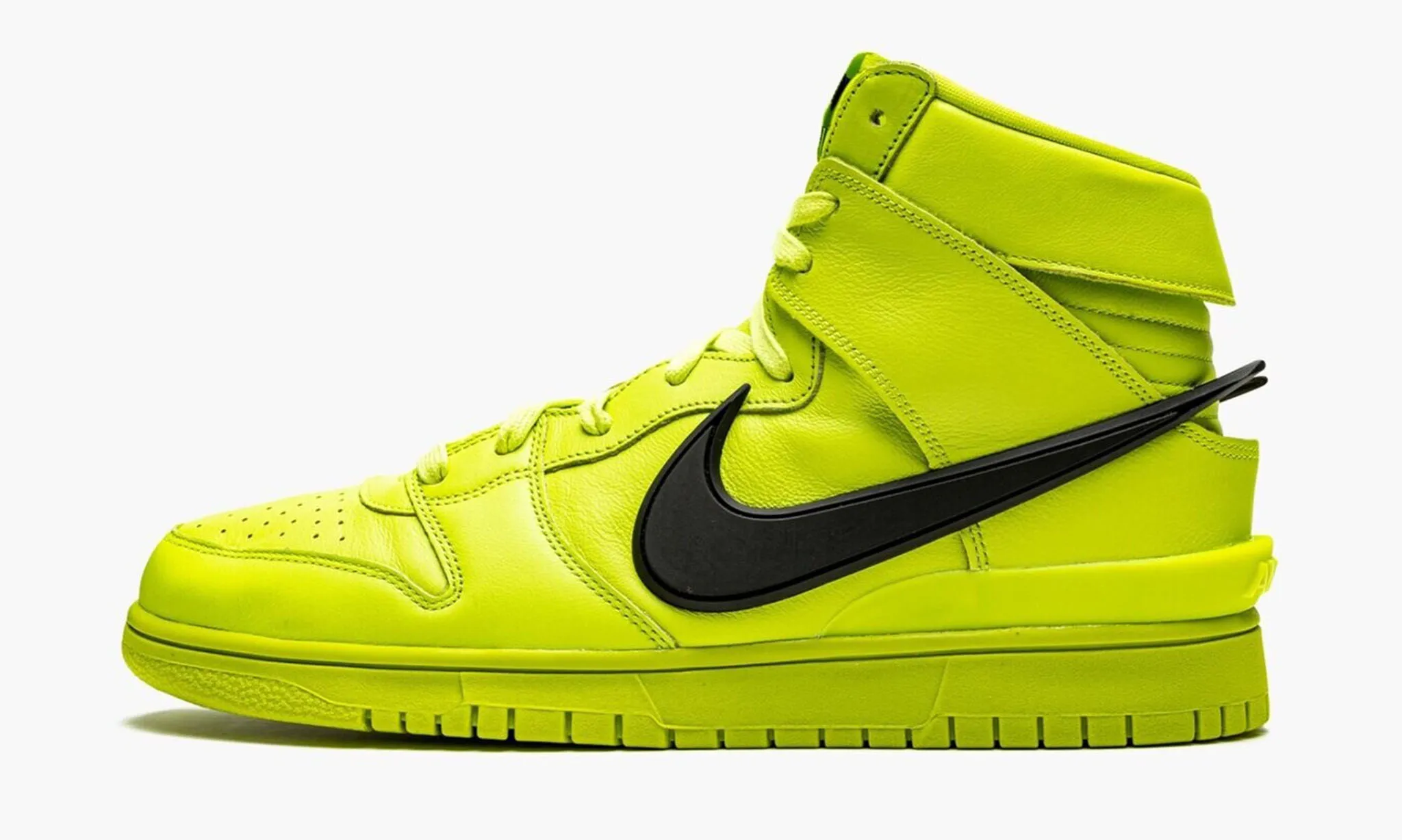NIKE X AMBUSH DUNK HIGH ATOMIC GREEN SNEAKERS - NeoLux