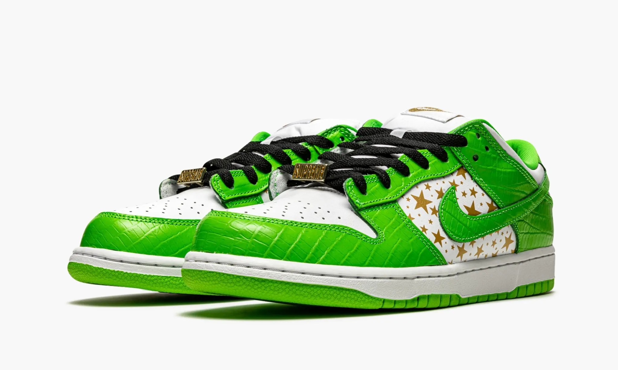 NIKE SB DUNK LOW Supreme Stars Mean Green - NeoLux
