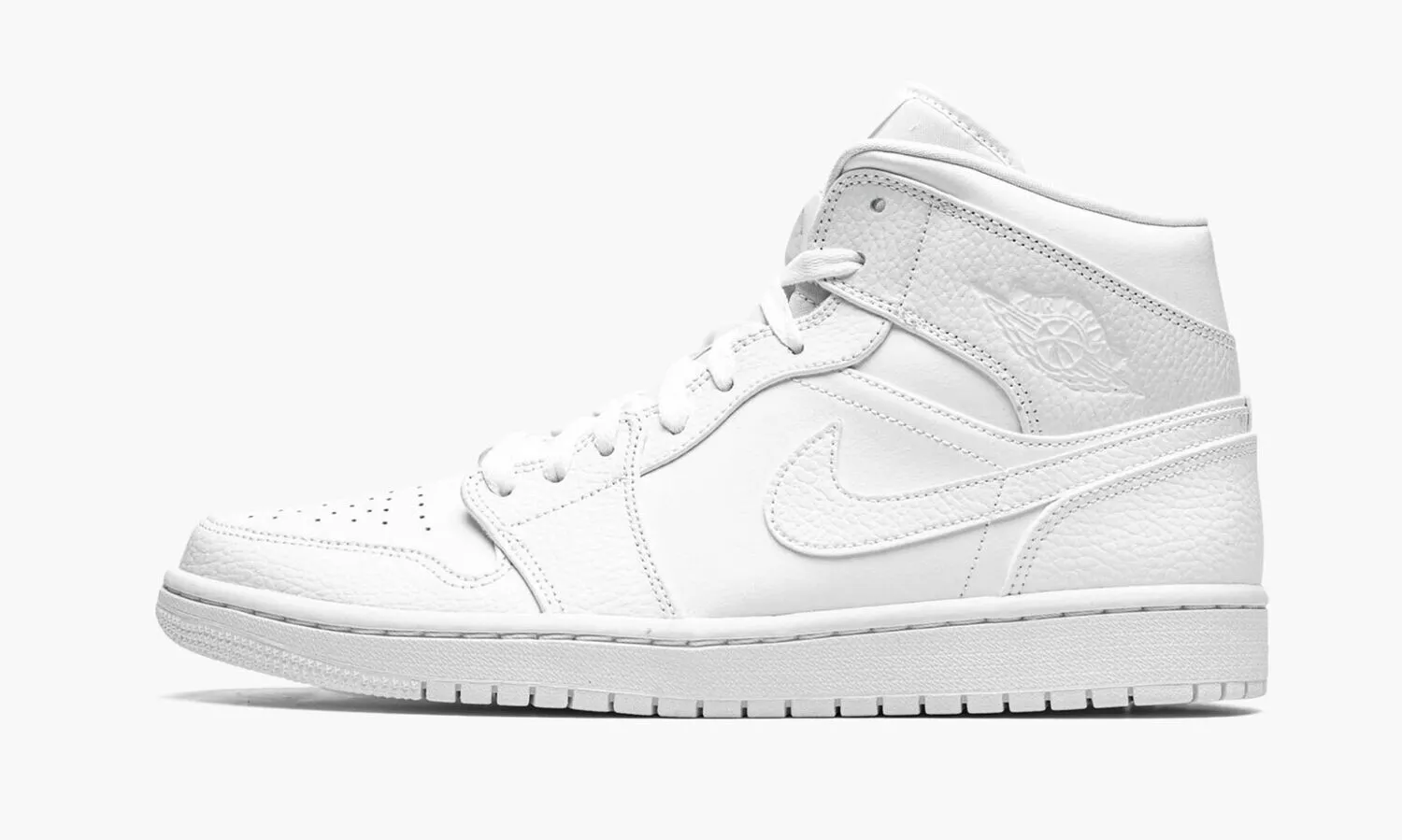 JORDAN 1 MID Triple White - NeoLux