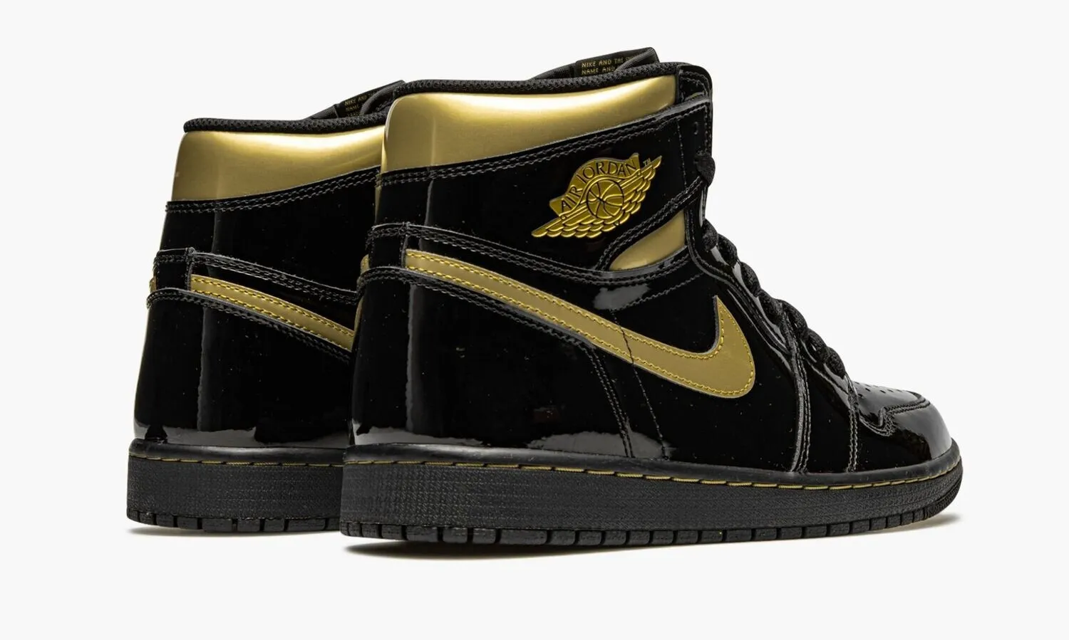 JORDAN 1 RETRO HIGH OG Black Metallic Gold - NeoLux