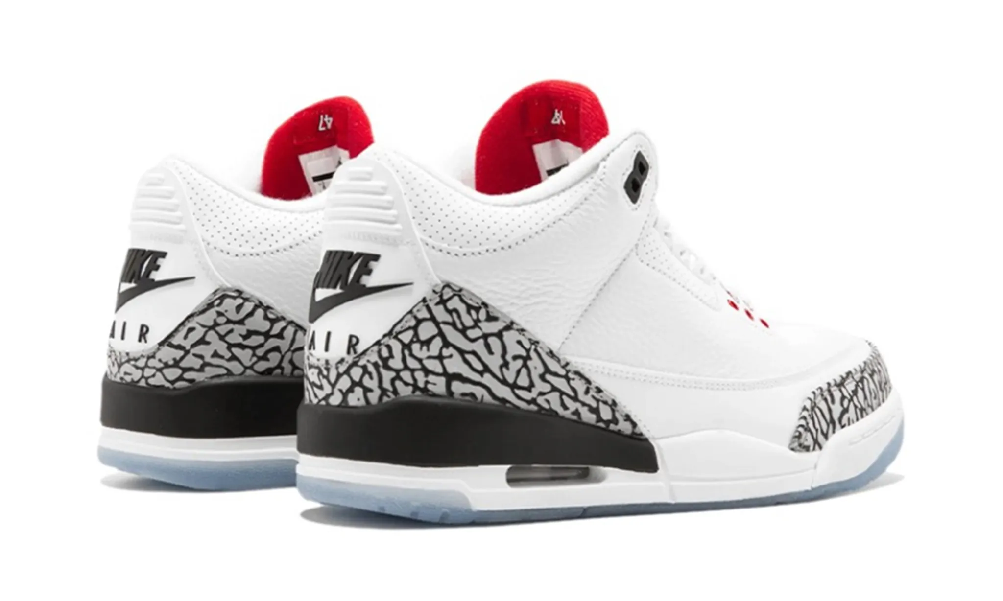 Jordan 3 Retro Free Throw Line White Cement(2018) - NeoLux