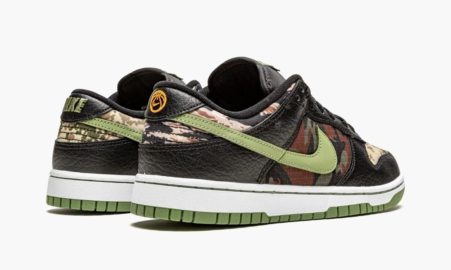 NIKE DUNK LOW Black Multi Camo - NeoLux
