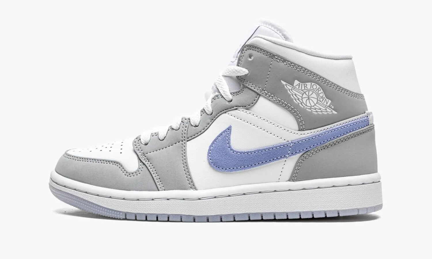 JORDAN 1 MID Wolf Grey Aluminum - NeoLux