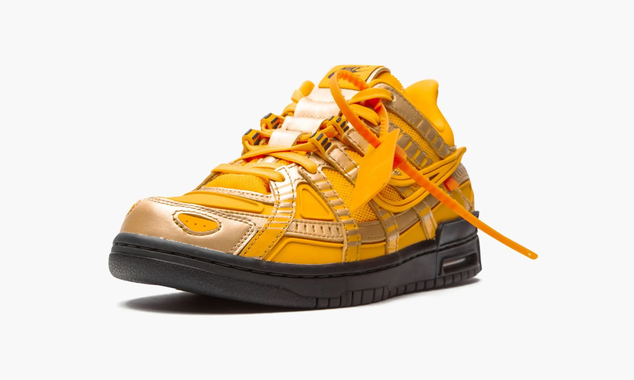 NIKE X OFF WHITE AIR RUBBER DUNK Off White University Gold - NeoLux