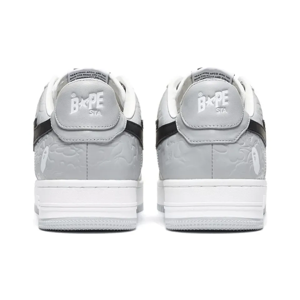 Bape Sta Low Grey Black - NeoLux