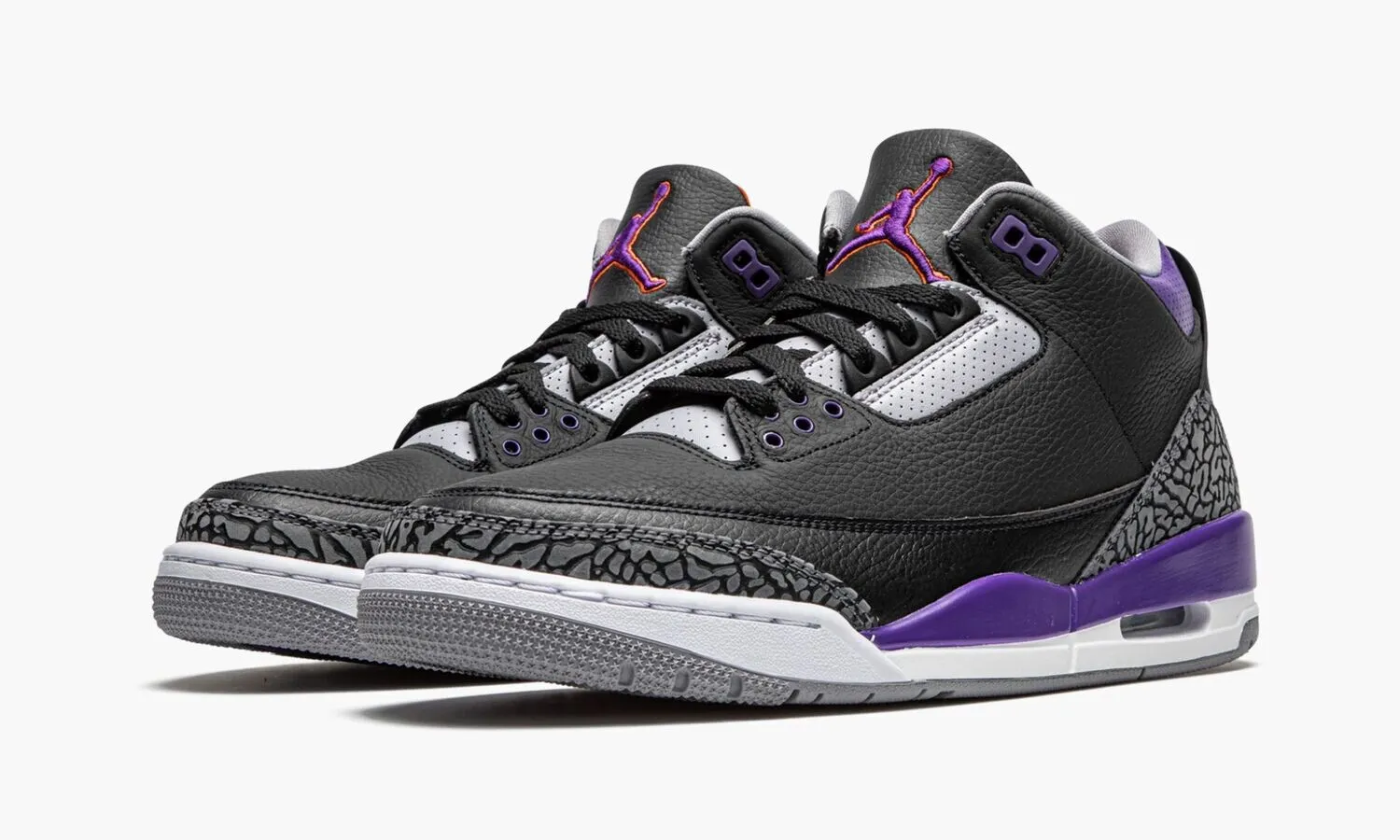JORDAN 3 RETRO Court Purple - NeoLux
