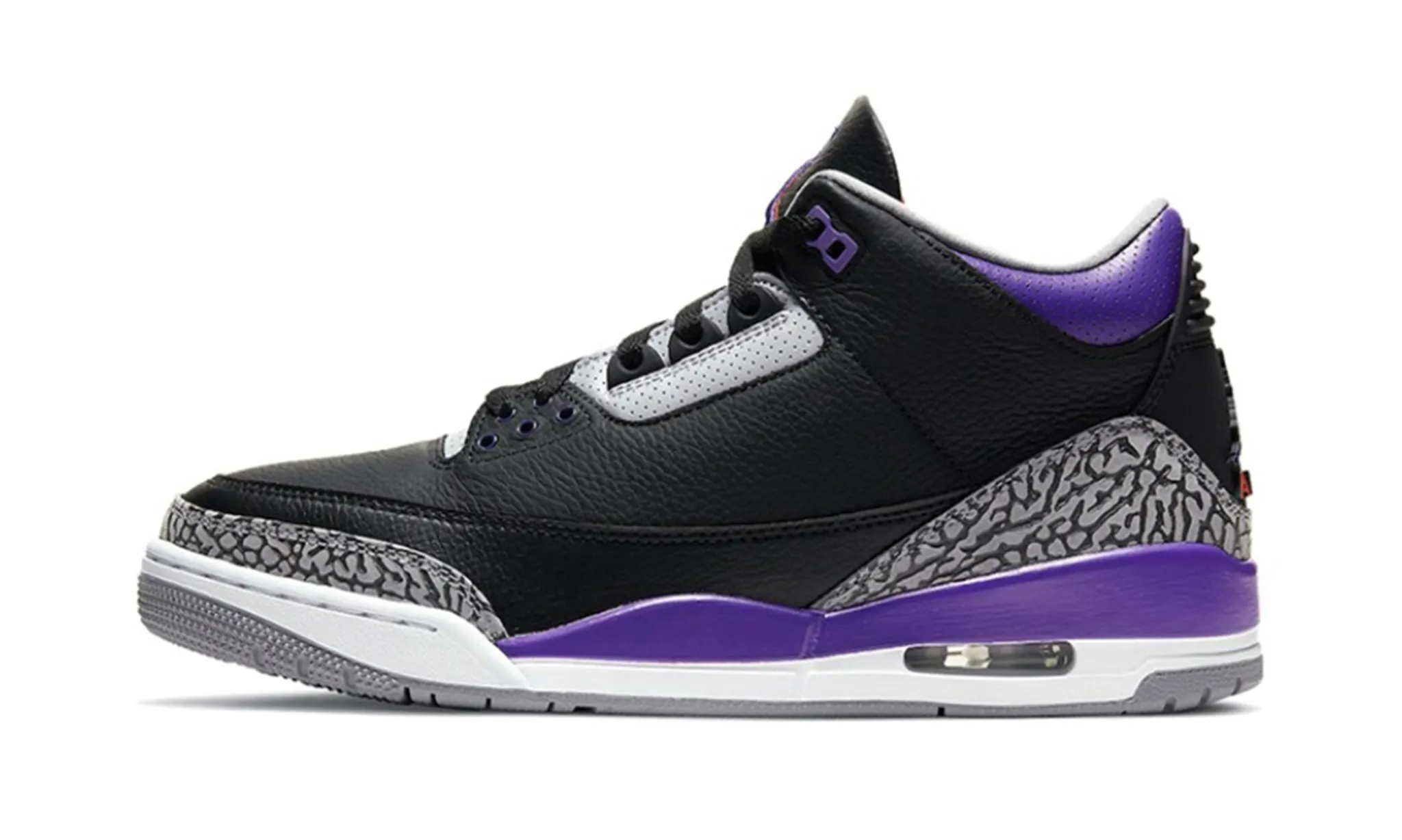 Jordan 3 Retro Court Purple - NeoLux