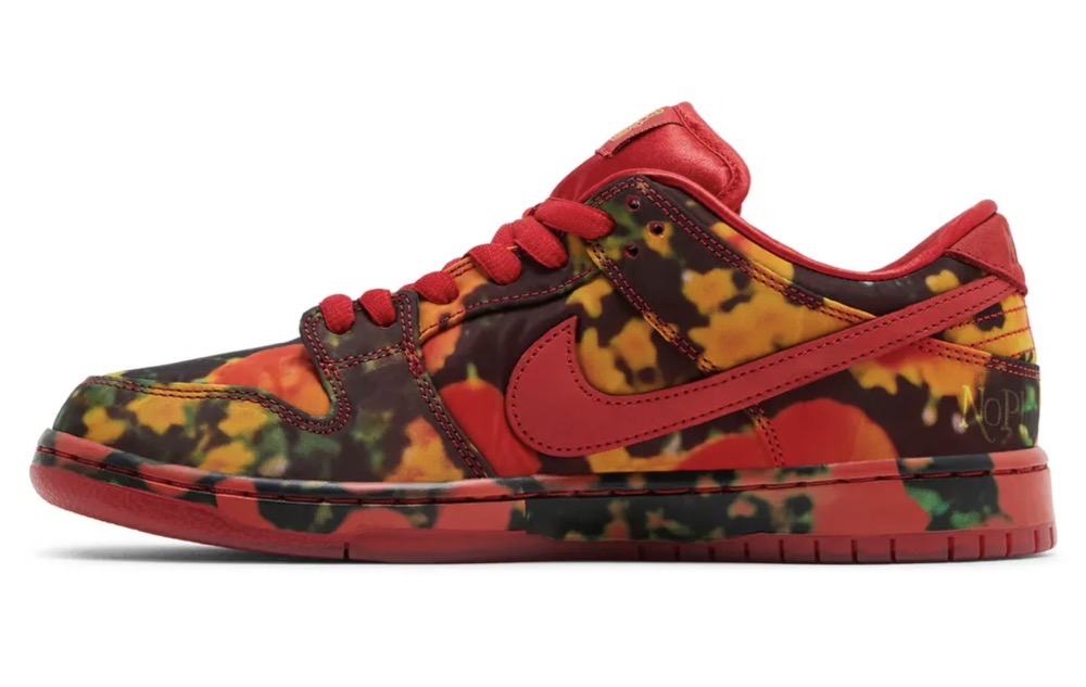 Nike SB Dunk Low The Wizard of Oz Poppy Field - NeoLux
