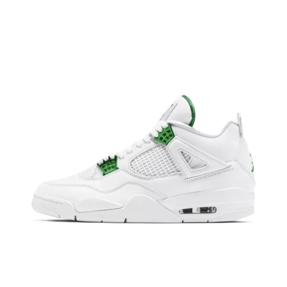Jordan 4 Retro Metallic Green - NeoLux