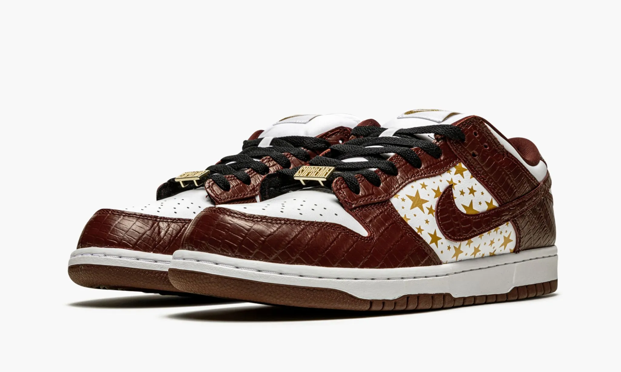 NIKE SB DUNK LOW Supreme Stars Barkroot Brown - NeoLux