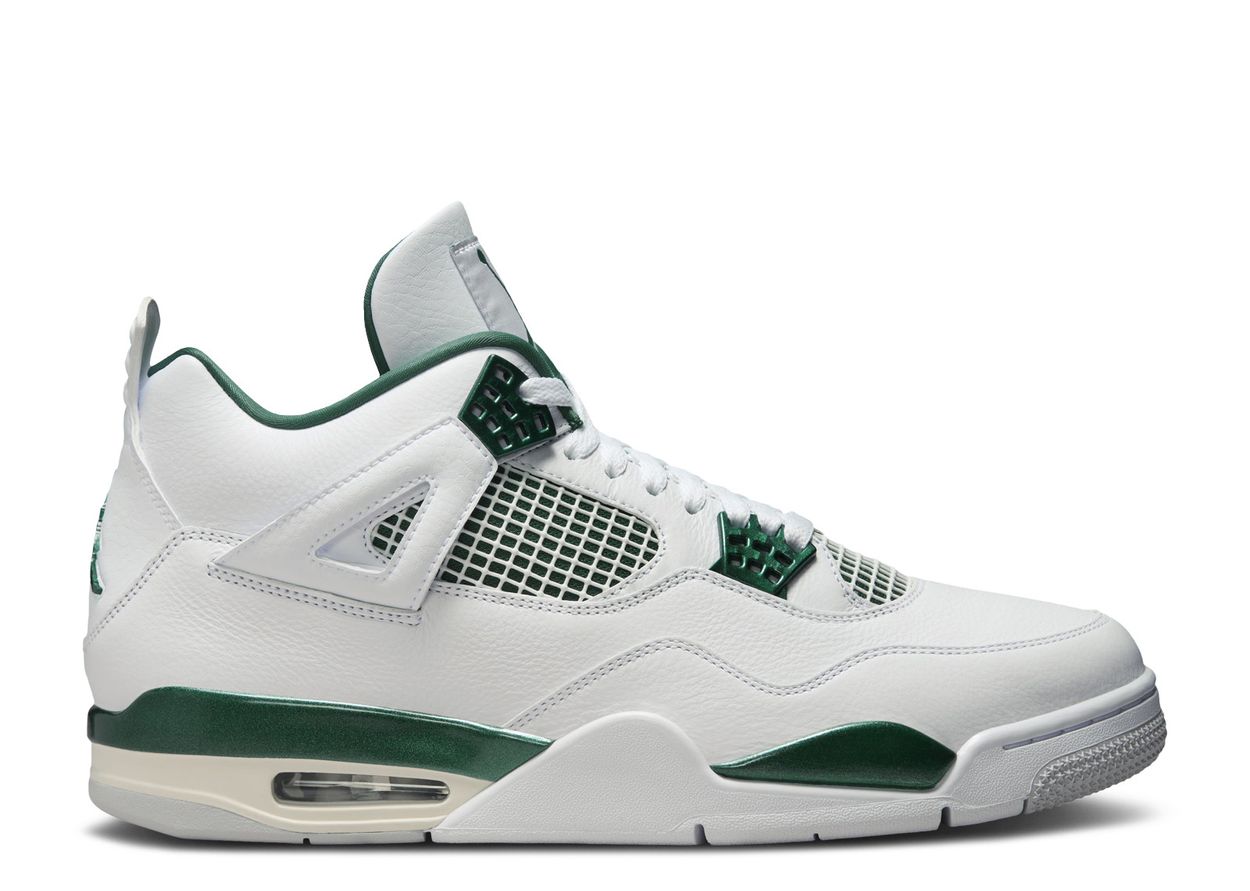 JORDAN 4 Retro Oxidized Green - NeoLux