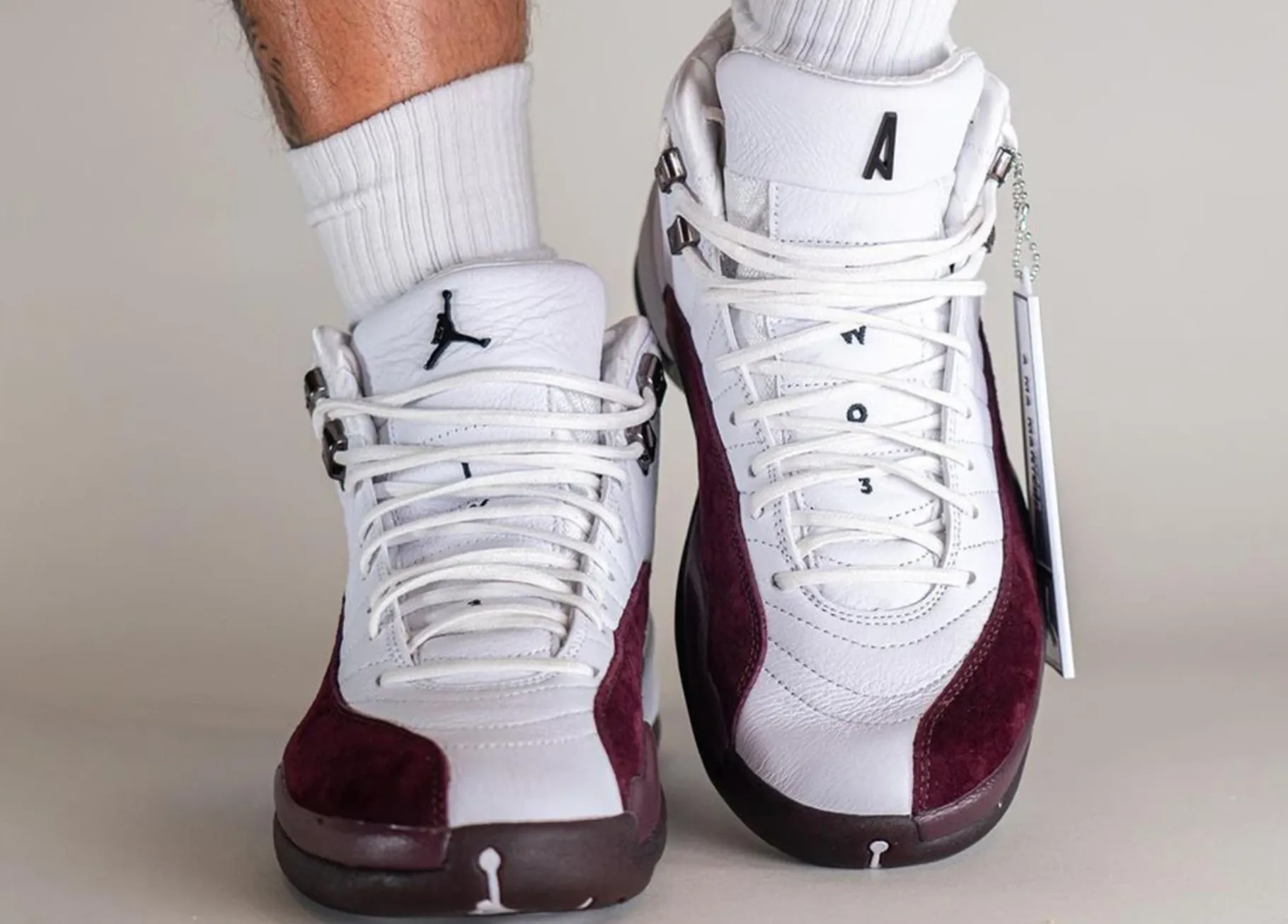 Jordan 12 x A Ma Maniére White - NeoLux