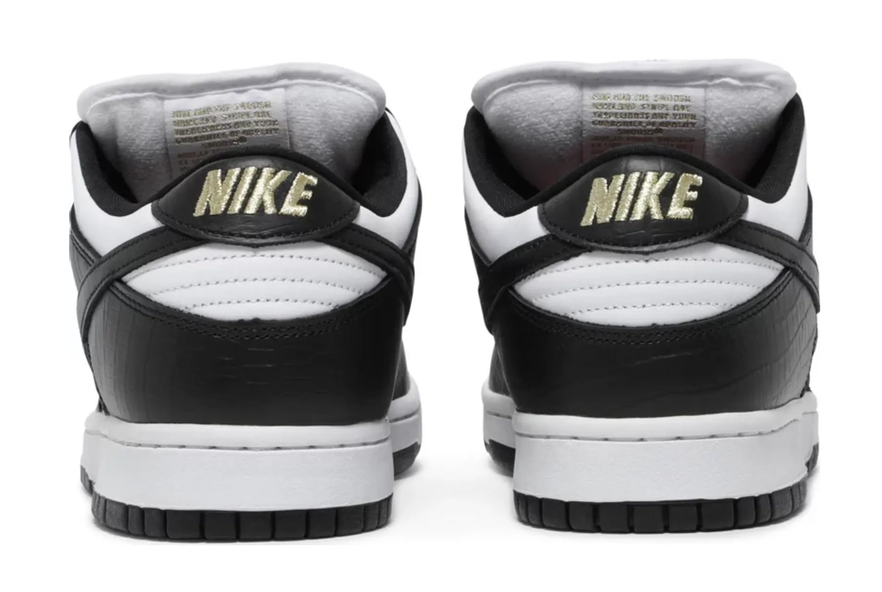 Supreme x Dunk Low OG SB QS 'Black' - NeoLux
