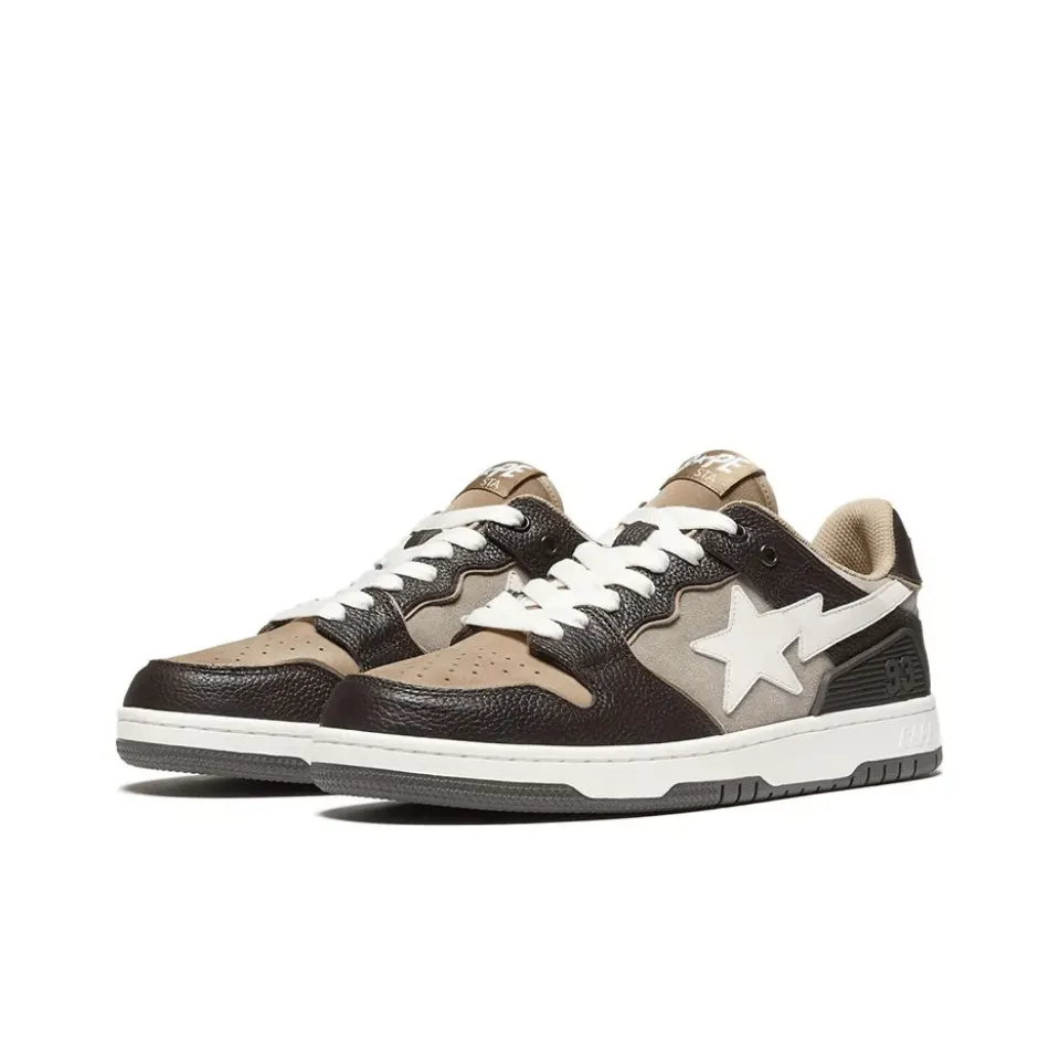 Bape SK8 Sta Brown Ivory - NeoLux