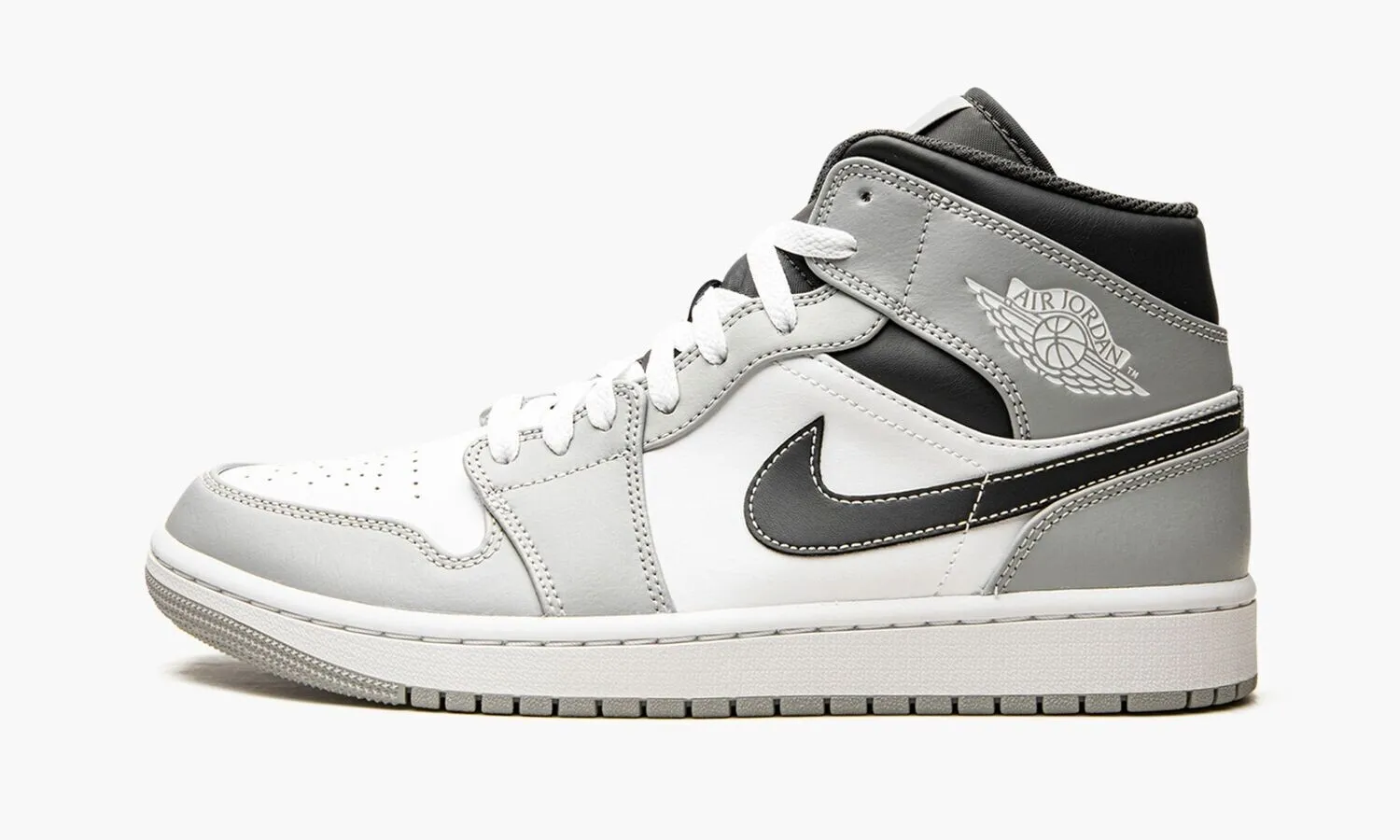JORDAN 1 MID Light Smoke Grey 2.0 - NeoLux