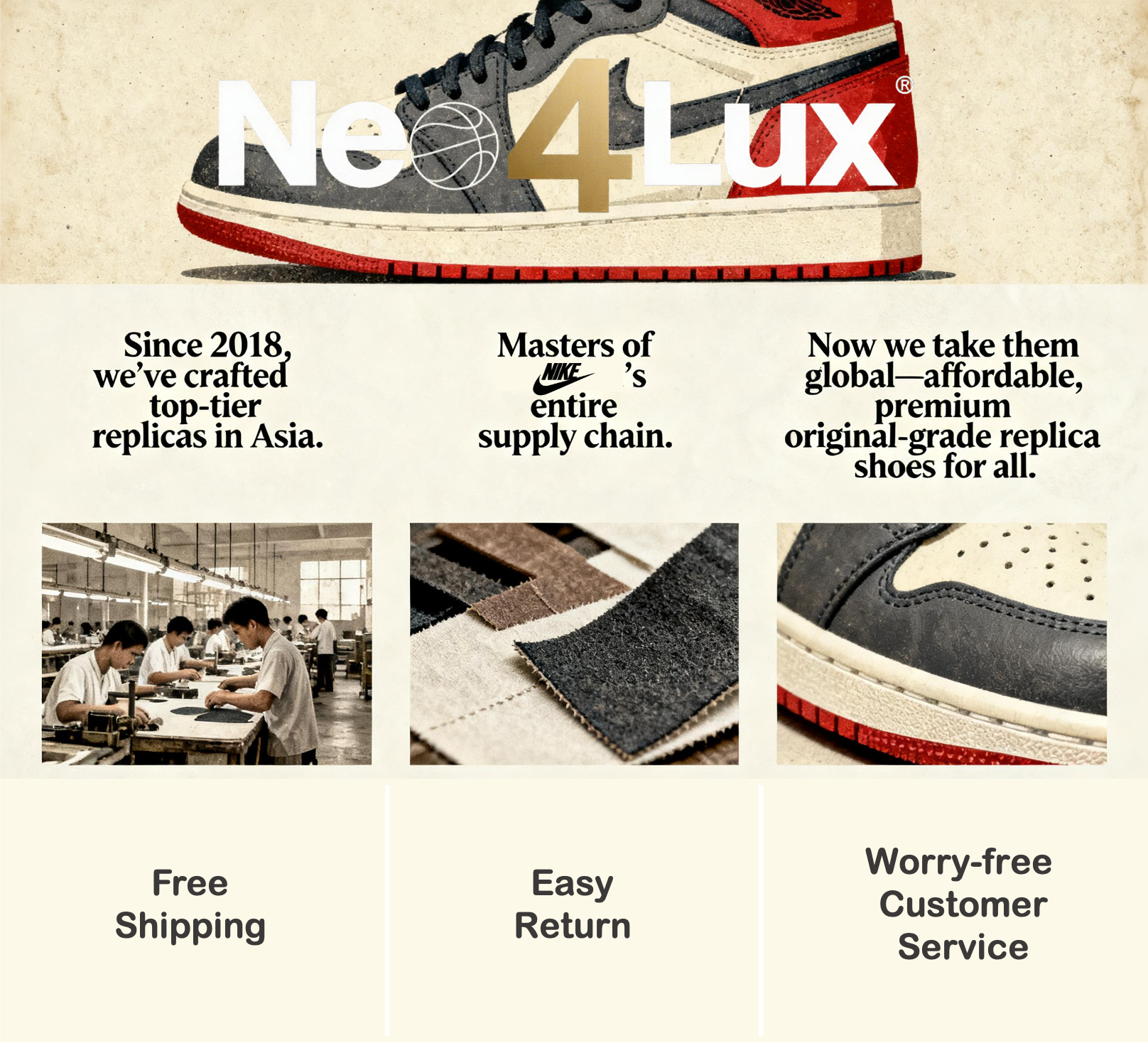 Air Jordan 1 Retro High OG NRG “Not For Resale” - NeoLux