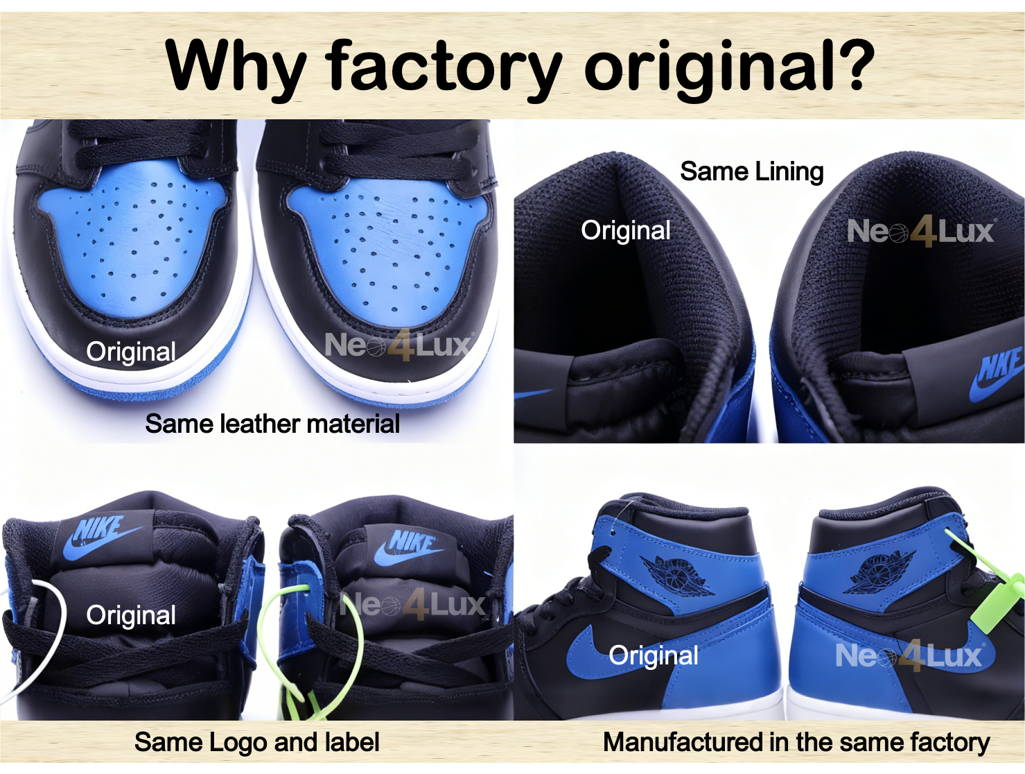 Air Jordan 1 Retro High OG NRG “Not For Resale” - NeoLux