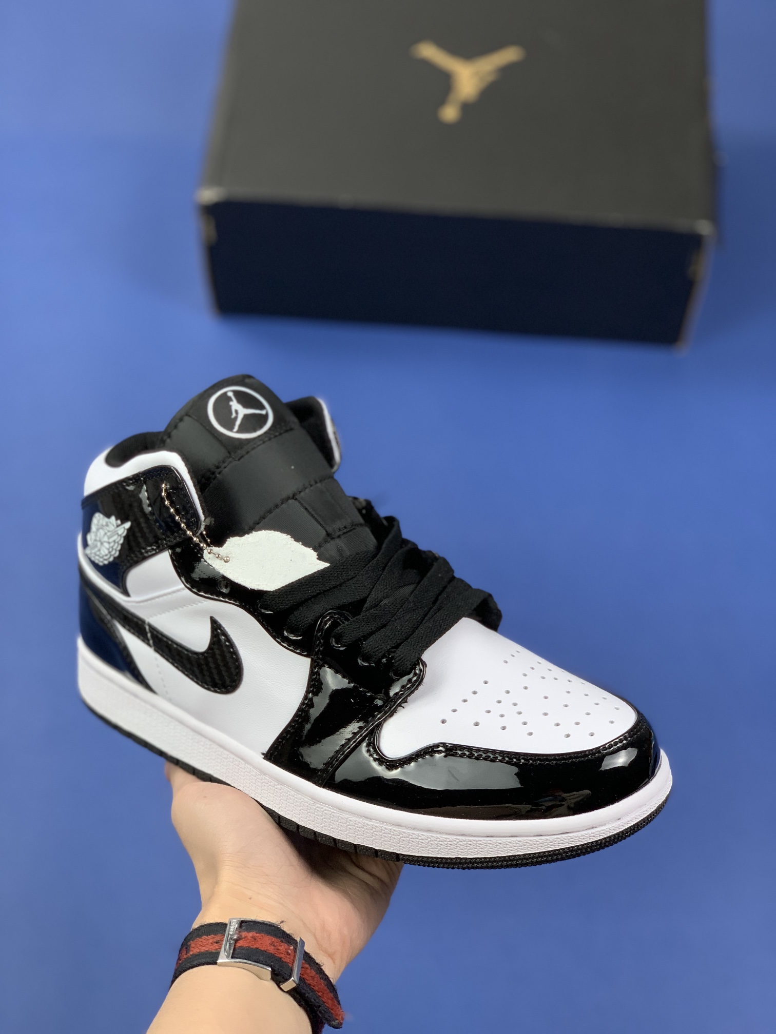 Air Jordan 1 MID SE ASW “Black and White” - NeoLux