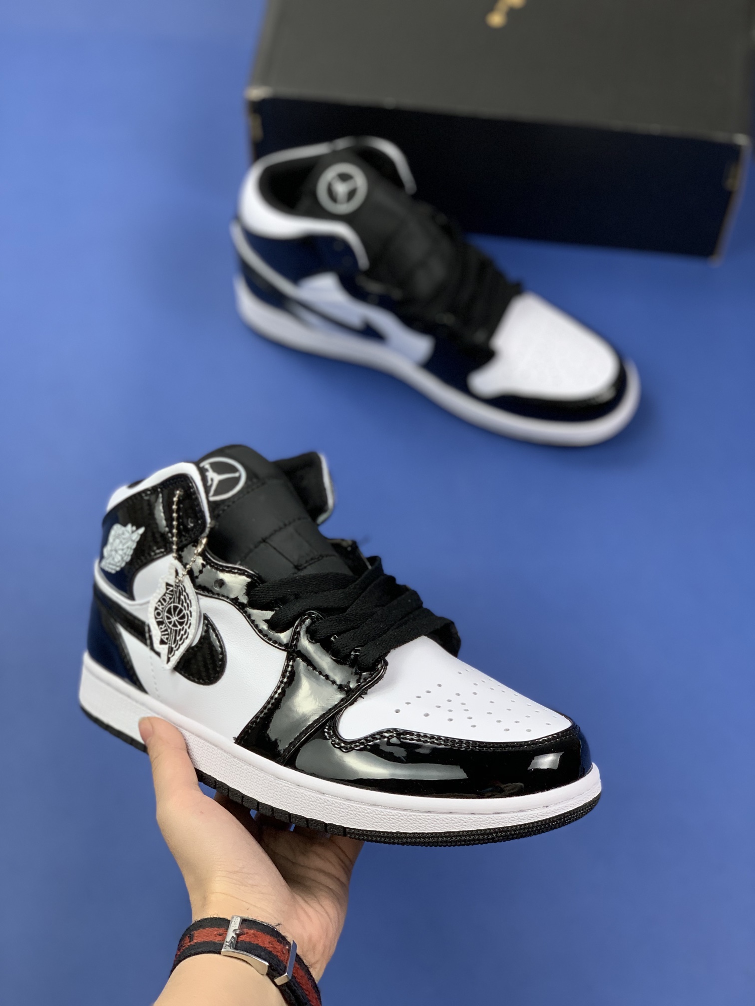 Air Jordan 1 MID SE ASW “Black and White” - NeoLux