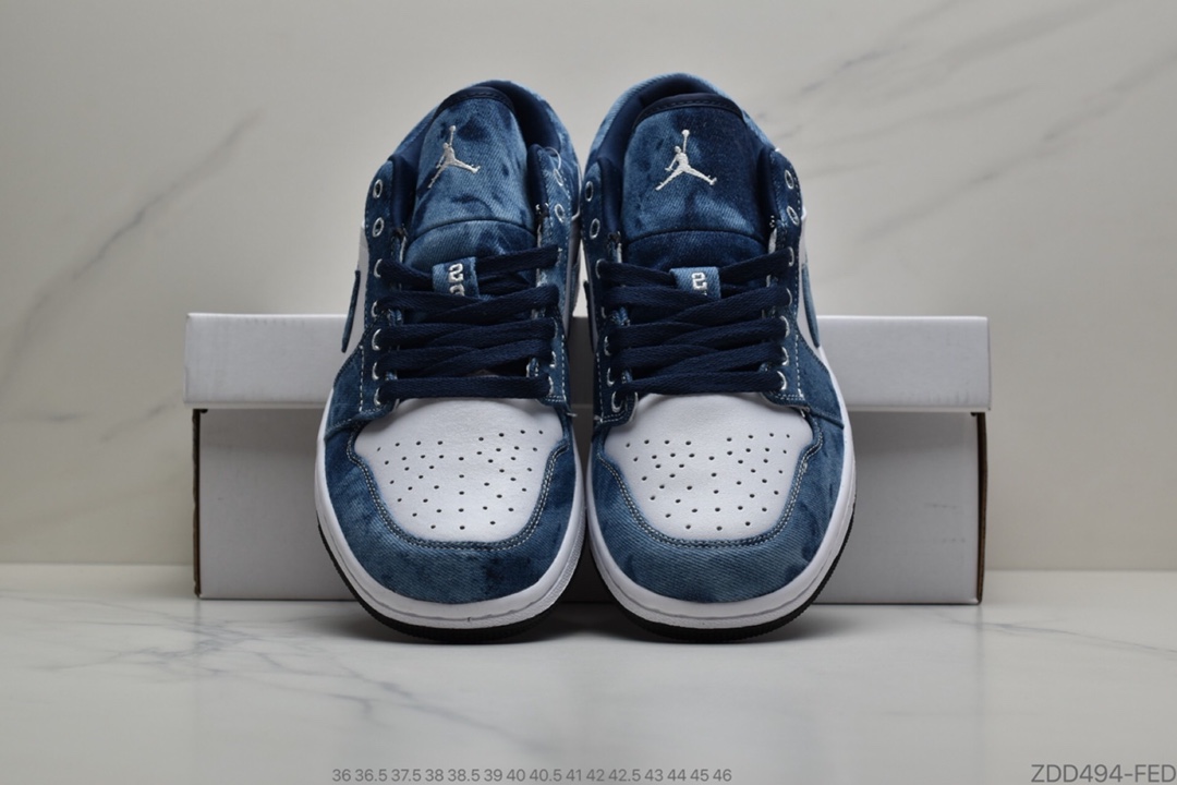 Jordan 1 Retro Low SE Washed Denim - NeoLux