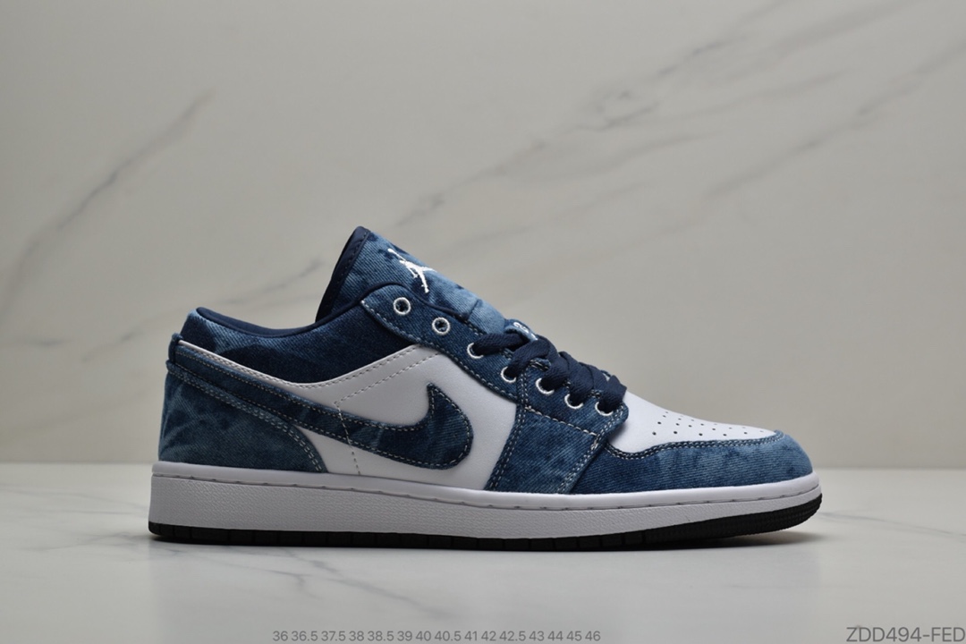 Jordan 1 Retro Low SE Washed Denim - NeoLux