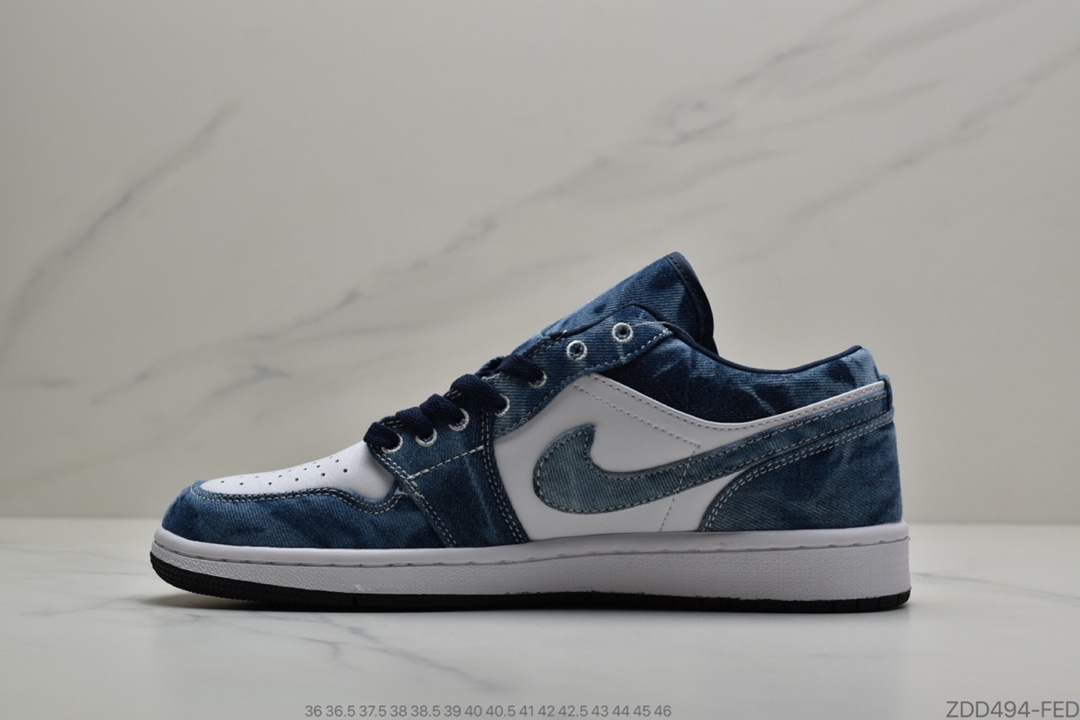 Jordan 1 Retro Low SE Washed Denim - NeoLux