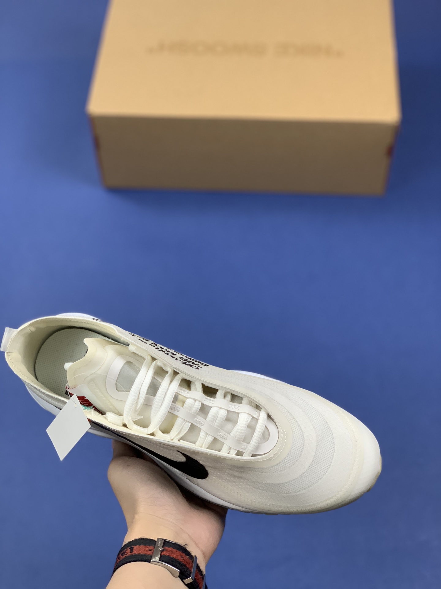 Off-White X Nike Air Max 97 OG OW FS – Limited-Edition Collaborative Stylish Casual Shoes - NeoLux