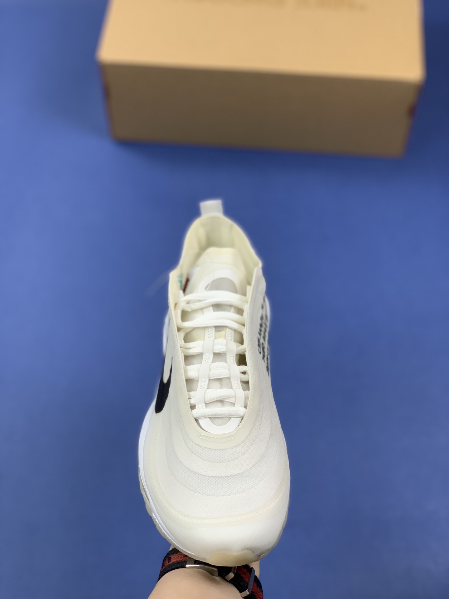 Off-White X Nike Air Max 97 OG OW FS – Limited-Edition Collaborative Stylish Casual Shoes - NeoLux