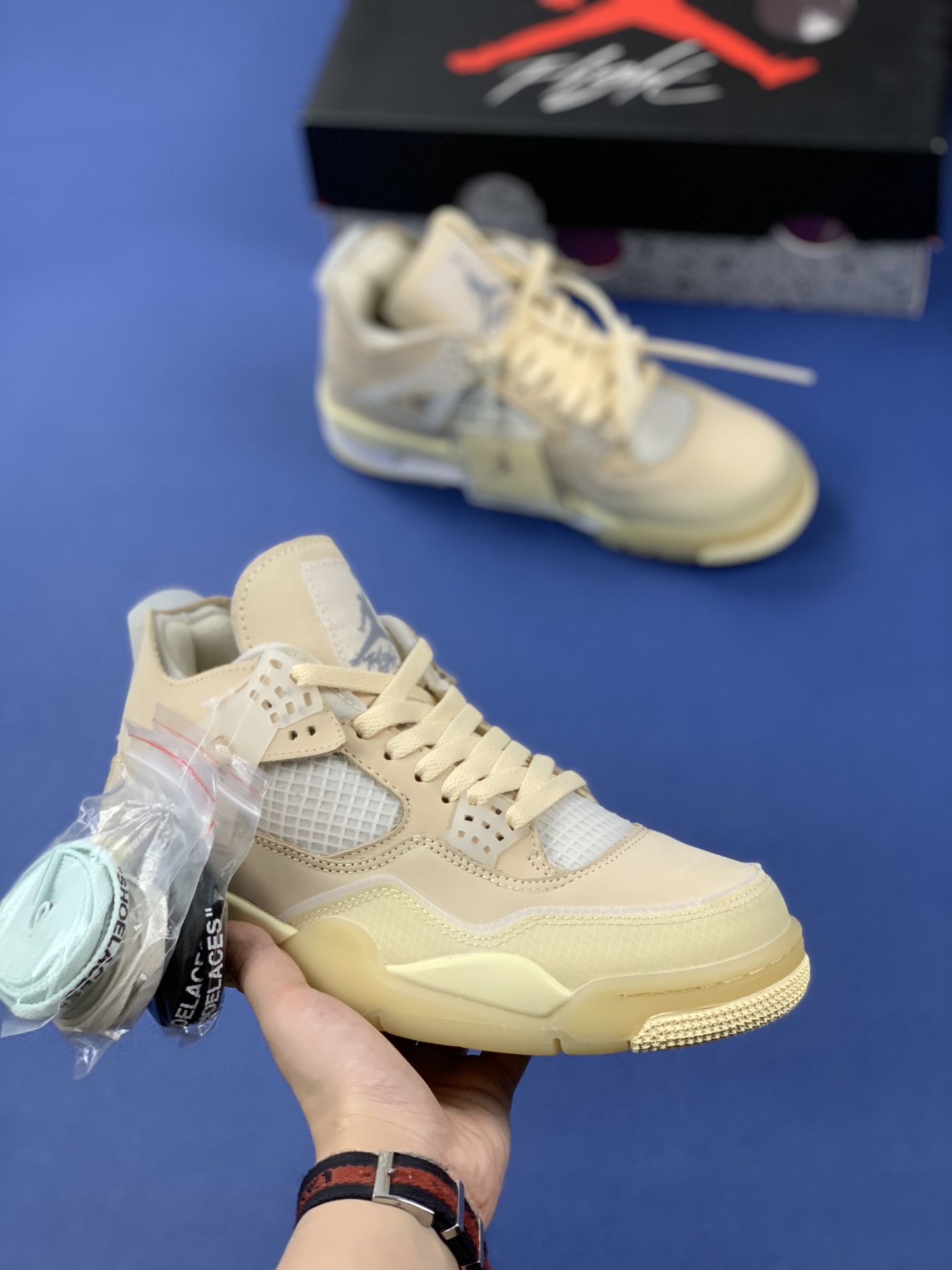 JORDAN 4 RETRO SP Off White Sail - NeoLux