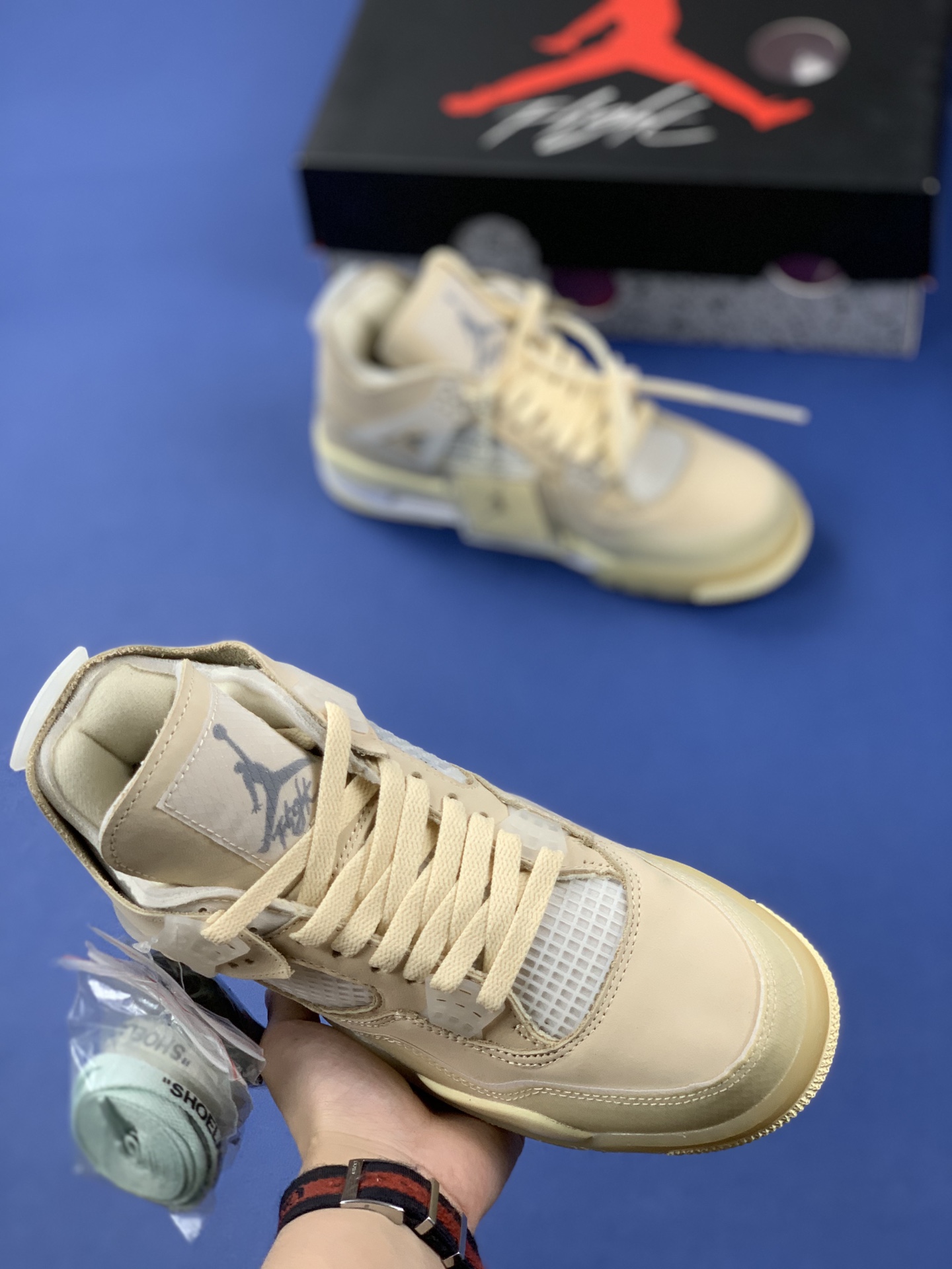 JORDAN 4 RETRO SP Off White Sail - NeoLux
