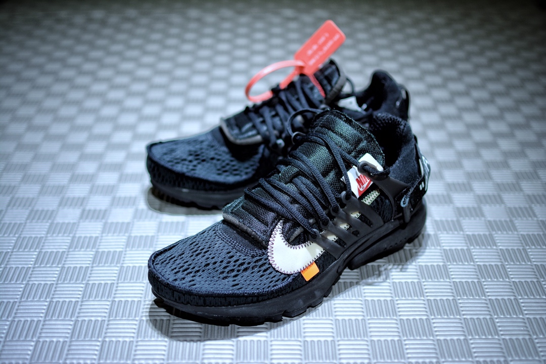 NIKE AIR PRESTO Off White Polar Opposites Black - NeoLux