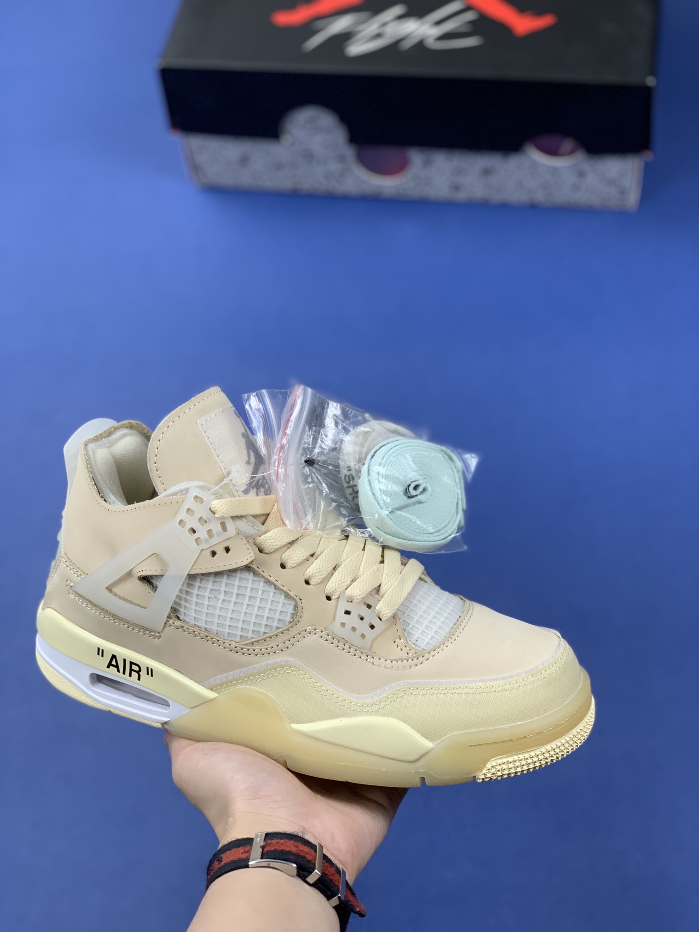 JORDAN 4 RETRO SP Off White Sail - NeoLux