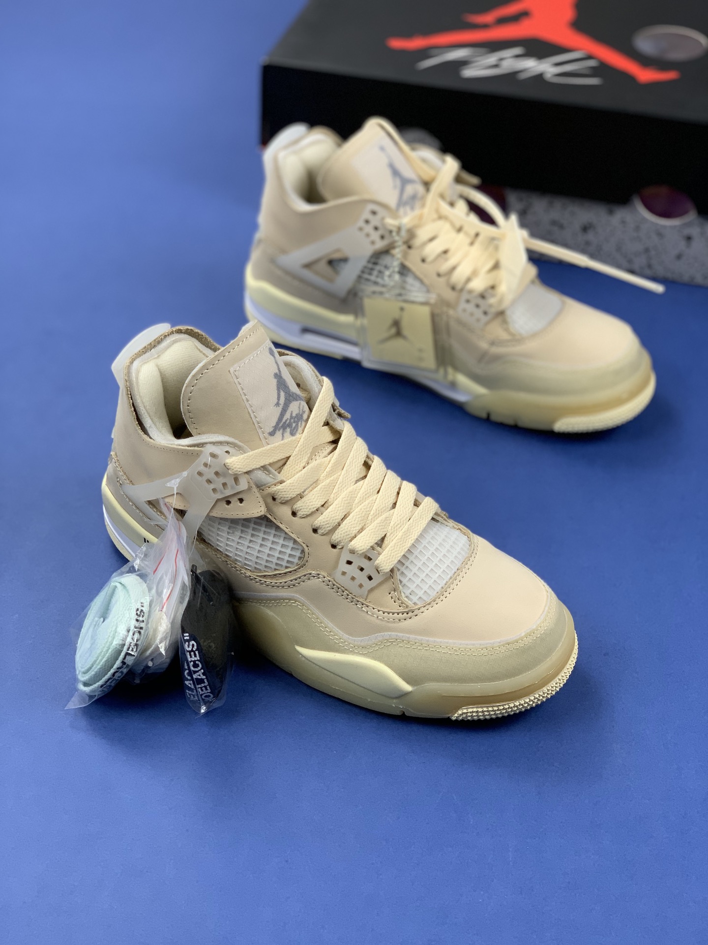 JORDAN 4 RETRO SP Off White Sail - NeoLux