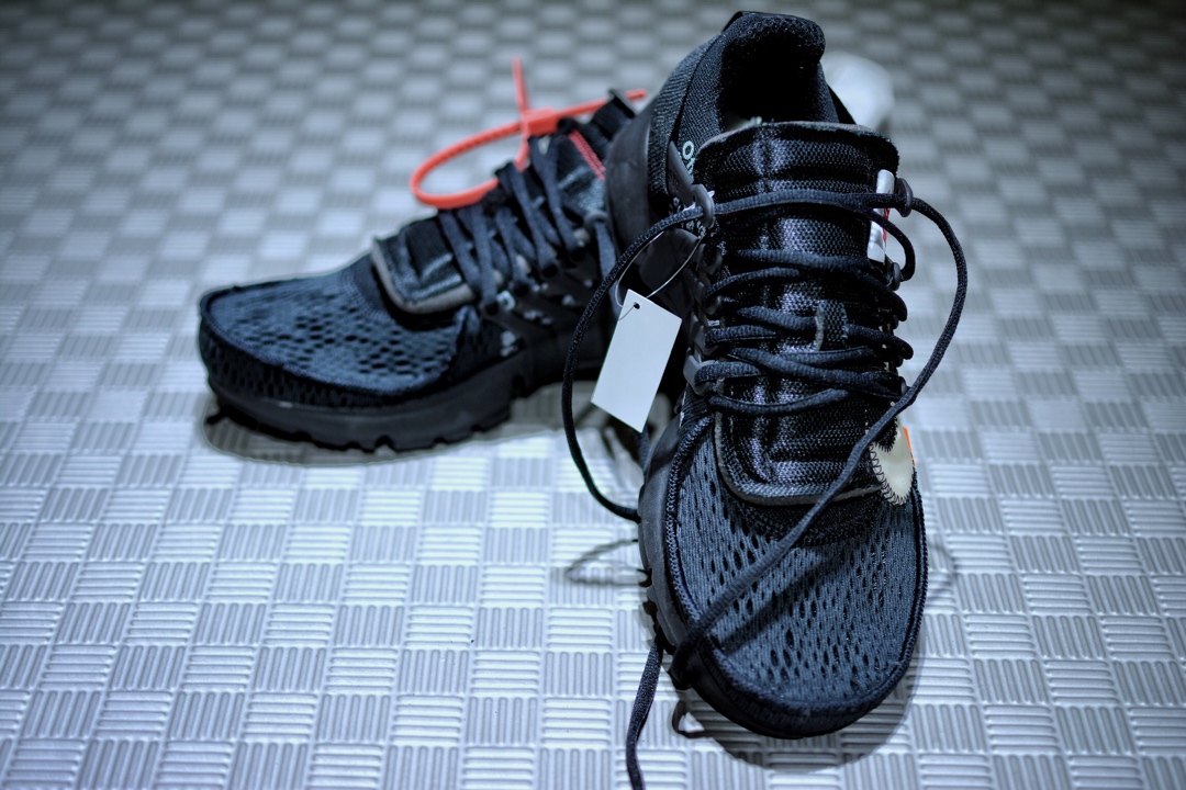 NIKE AIR PRESTO Off White Polar Opposites Black - NeoLux