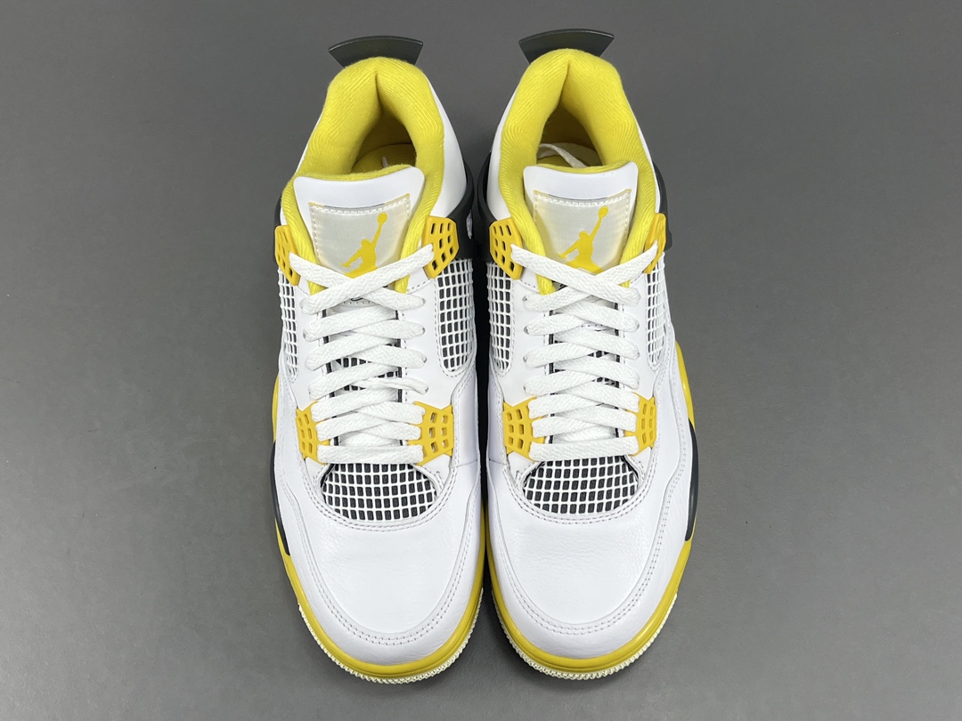 JORDAN 4 Retro 'Vivid Sulfur' - NeoLux