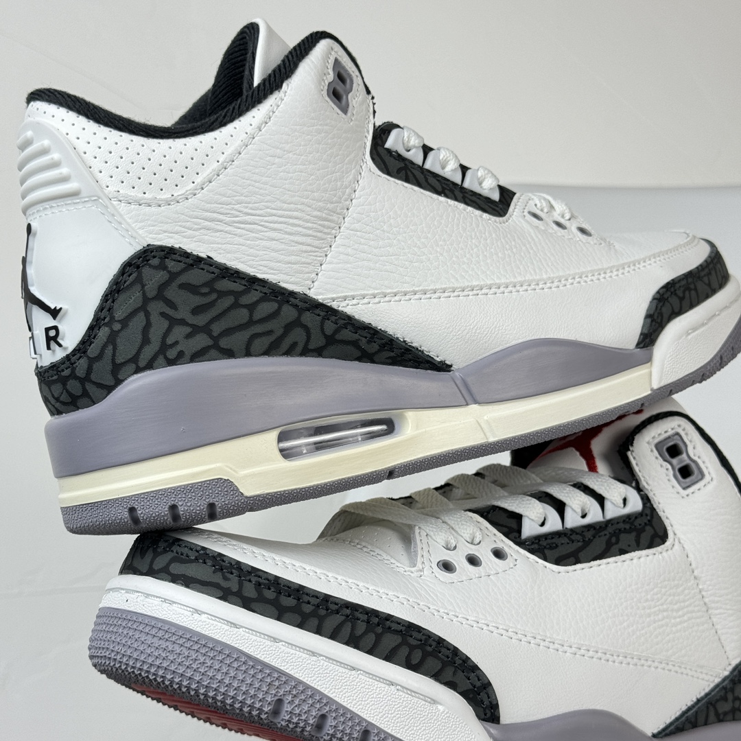 Jordan 3 Retro Cement Grey - NeoLux