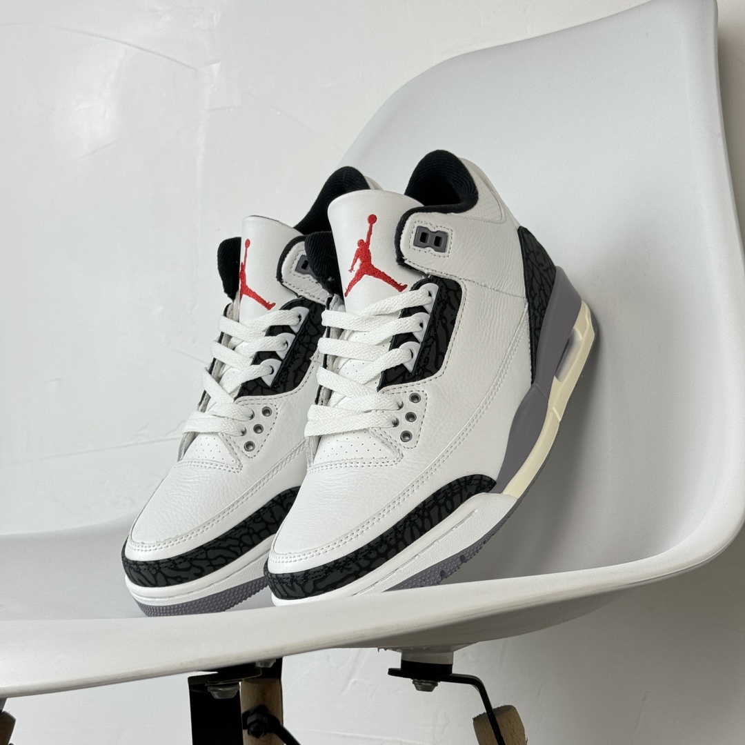 Jordan 3 Retro Cement Grey - NeoLux