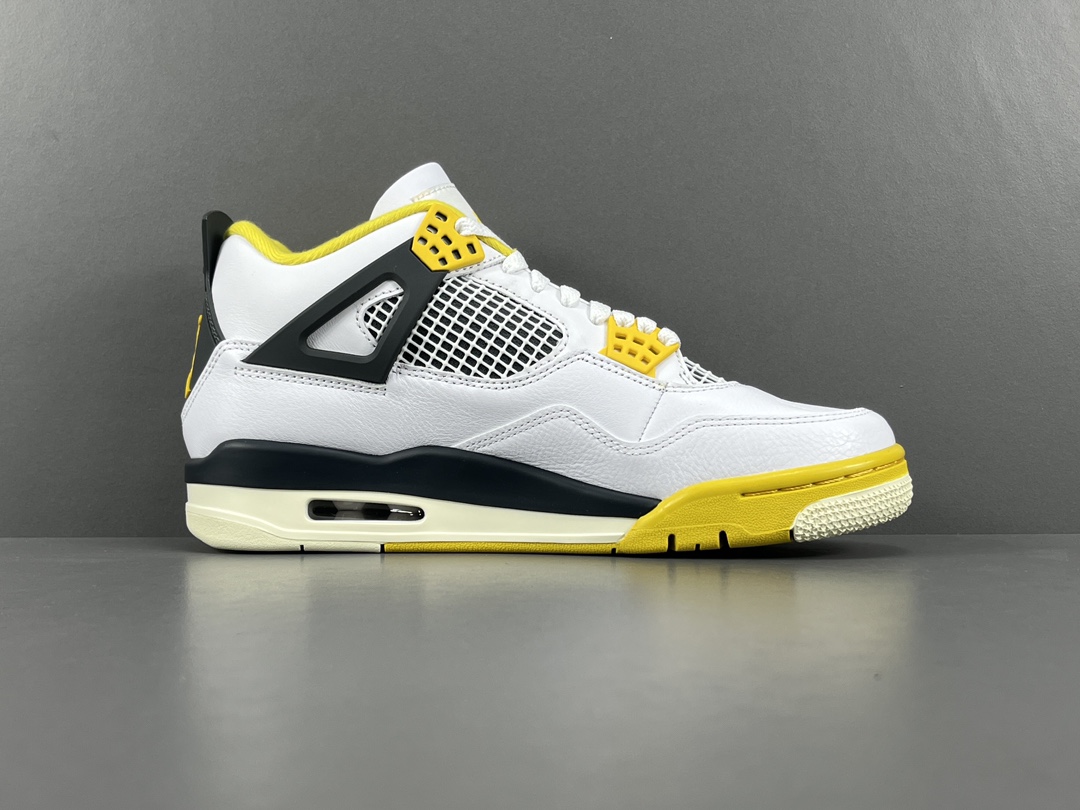 JORDAN 4 Retro 'Vivid Sulfur' - NeoLux