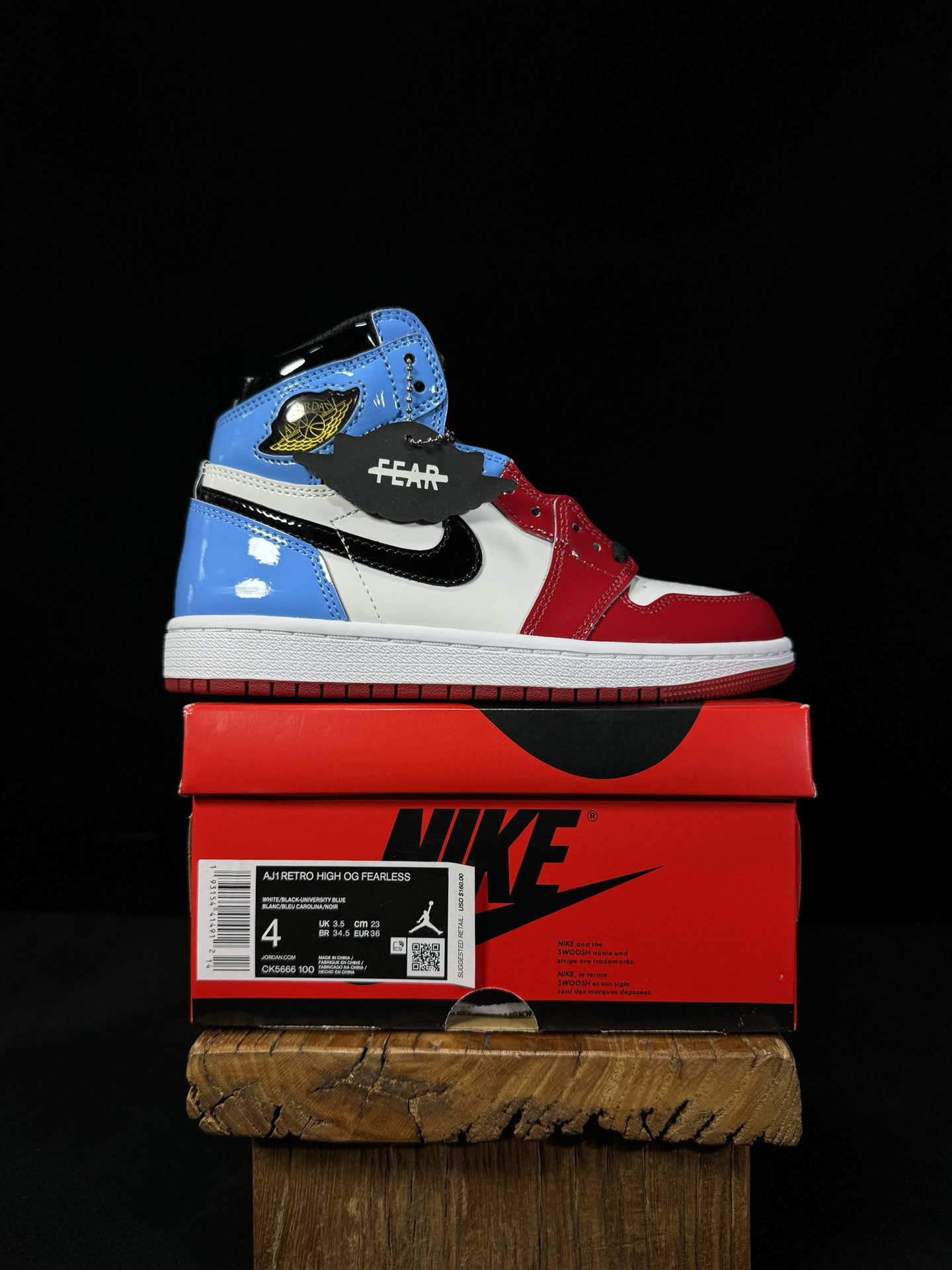 JORDAN 1 RETRO HIGH OG Fearless - NeoLux